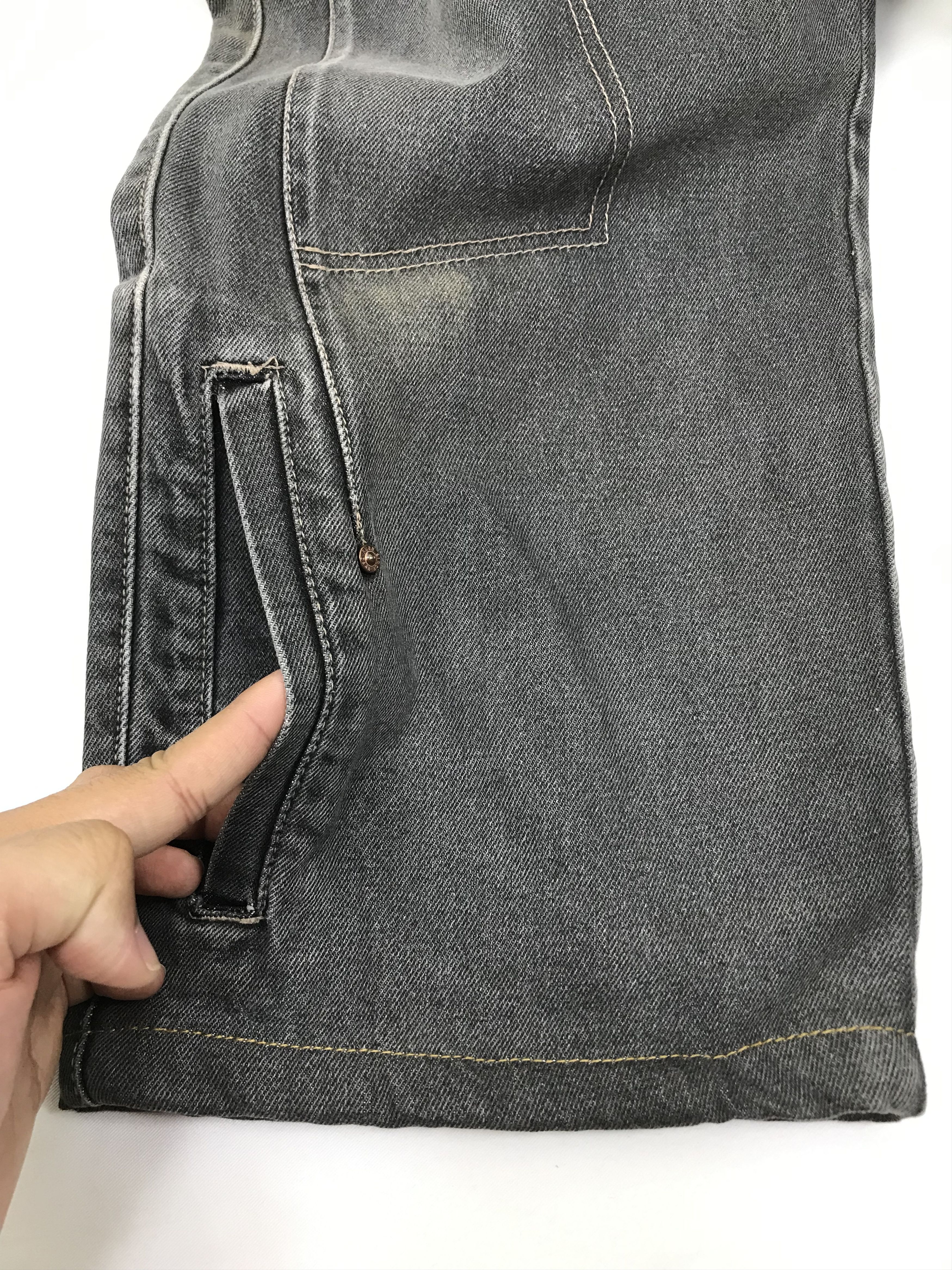 Fubu Vintage Fubu Circa 1992 Faded Black Wide Baggy Jeans Size US 36 / EU 52 - 11 Thumbnail