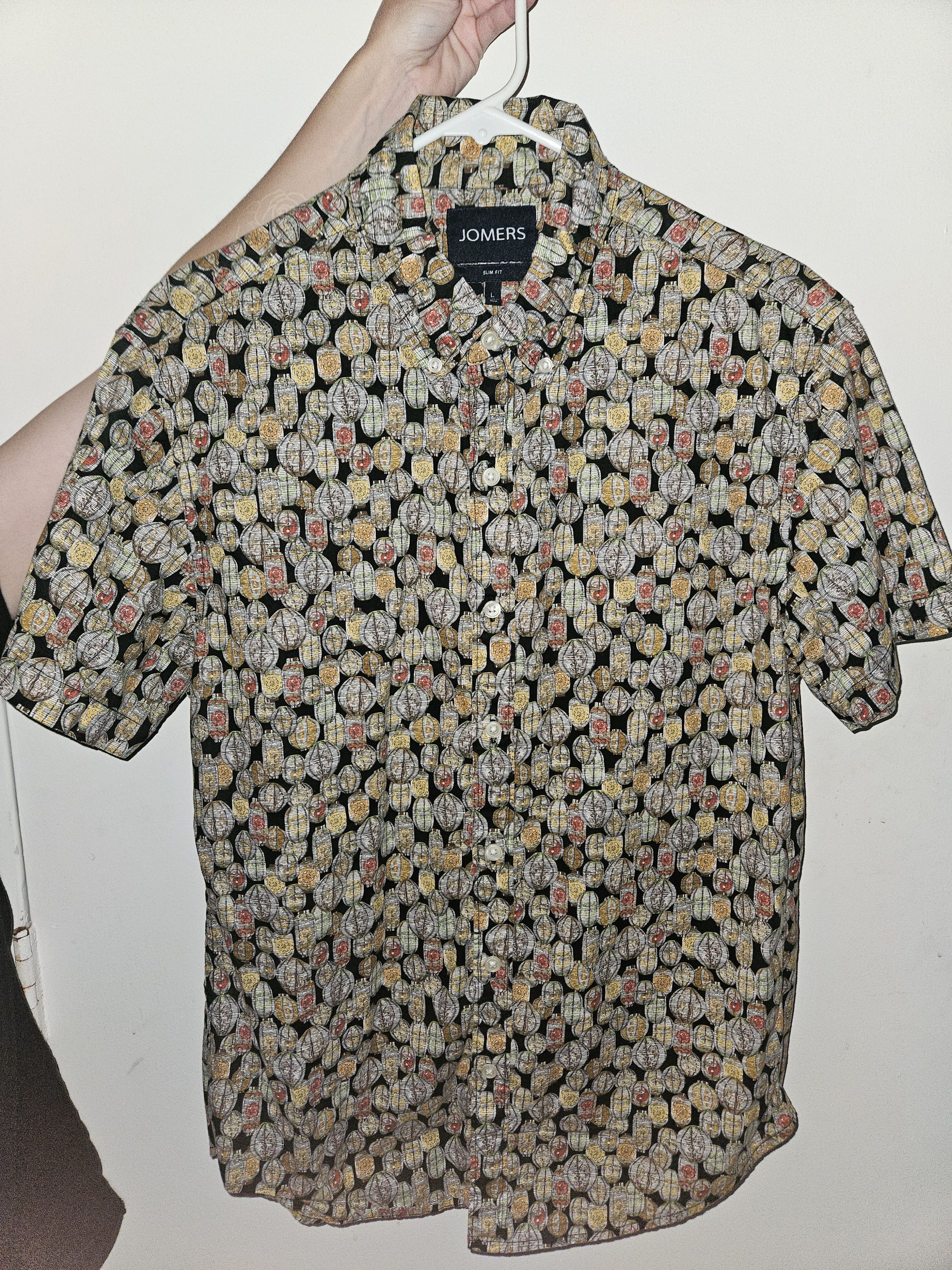 Jomers Japanese short-sleeve shirts (slim fit) Size US L / EU 52-54 / 3 - 1 Thumbnail