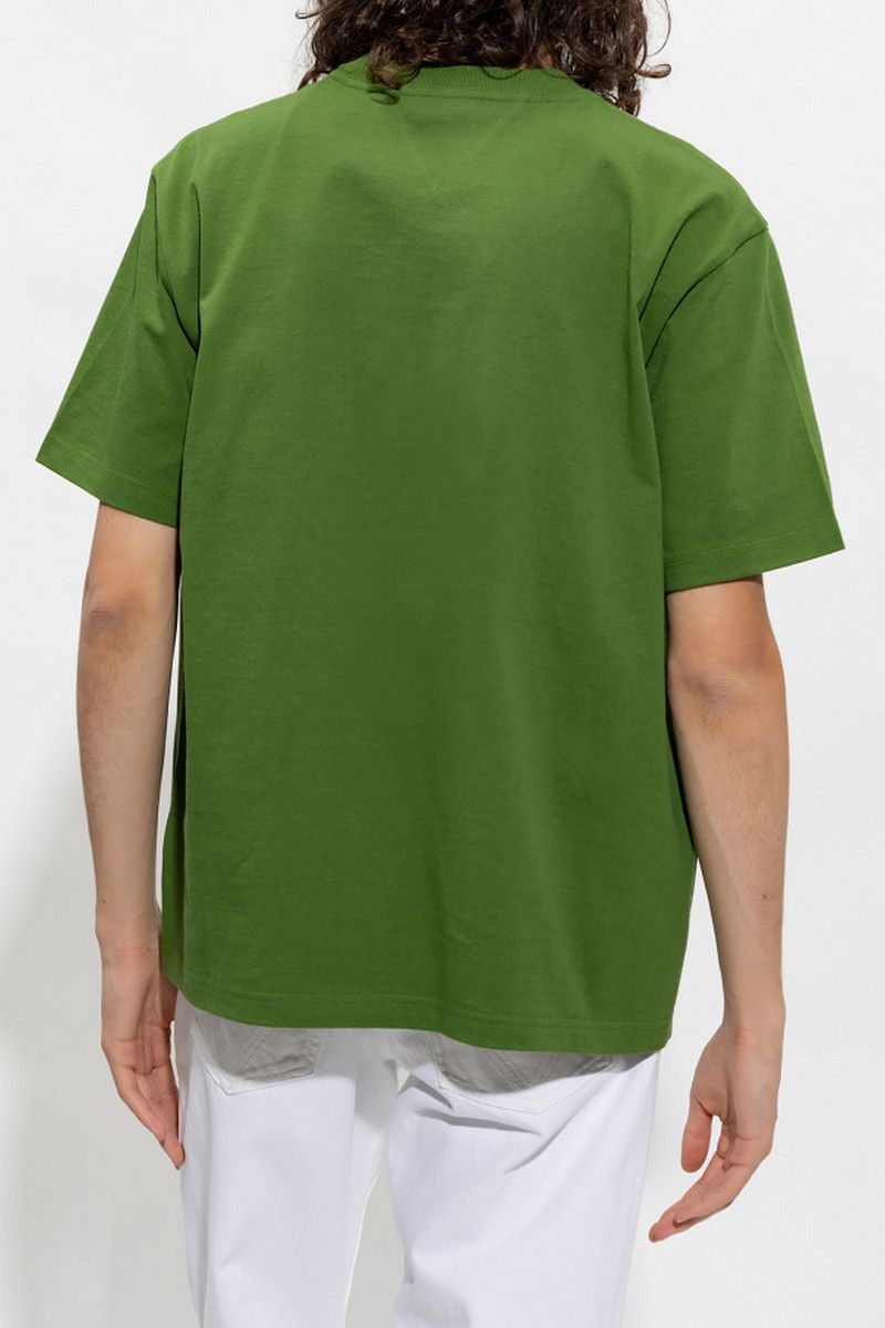 Bottega Veneta BOTTEGA VENETA Sunrise green crewneck cotton t-shirt Medium Size US M / EU 48-50 / 2 - 3 Thumbnail