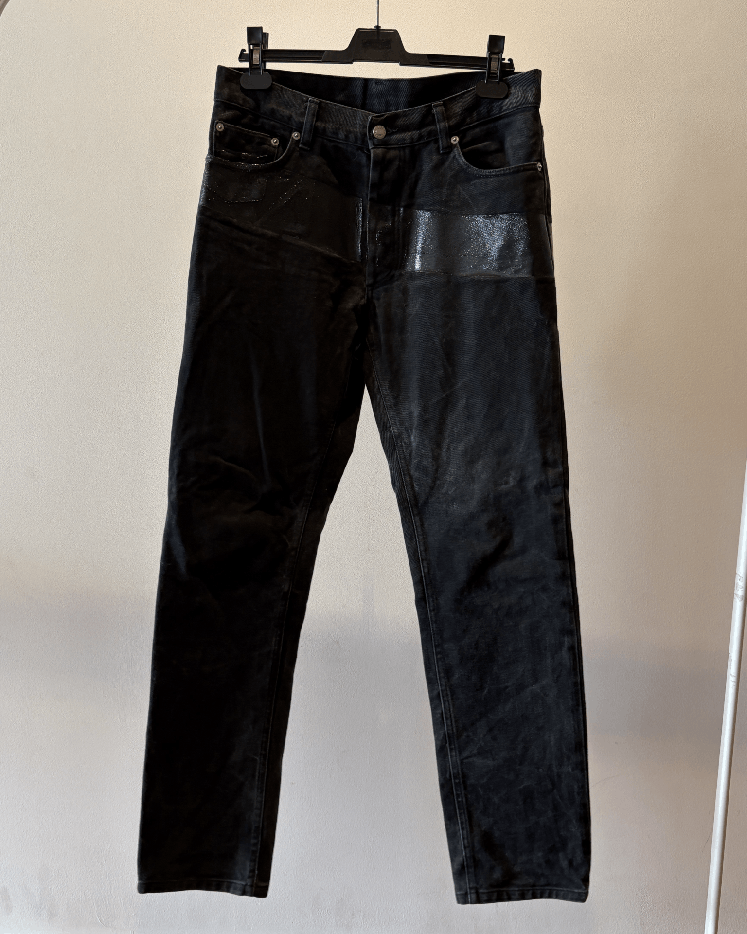 Helmut Lang 1997 Helmut Lang Painted Jeans | Grailed