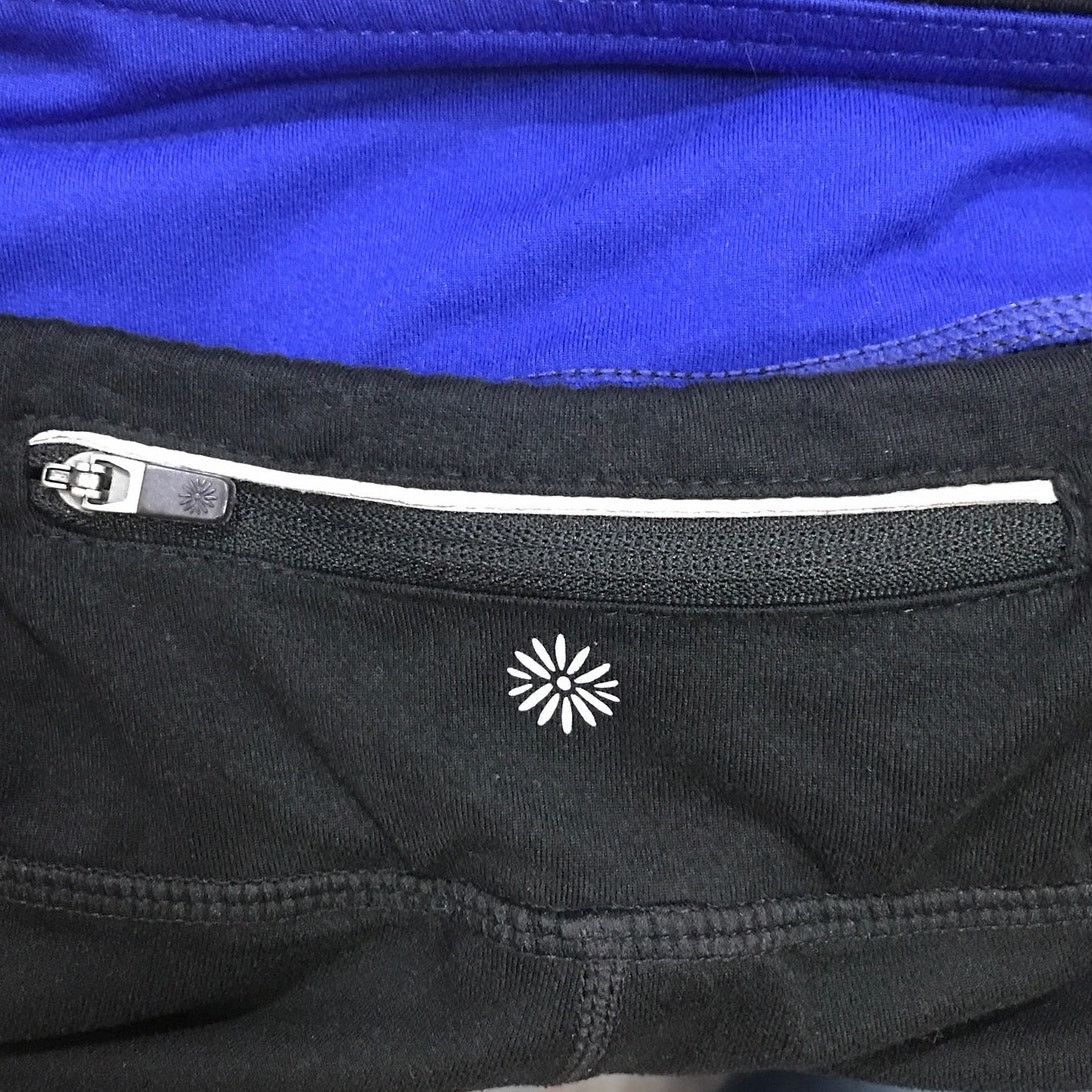 Other Tangerine Black Capri Leggings with Back Reflective Strips S Size 29" - 6 Thumbnail