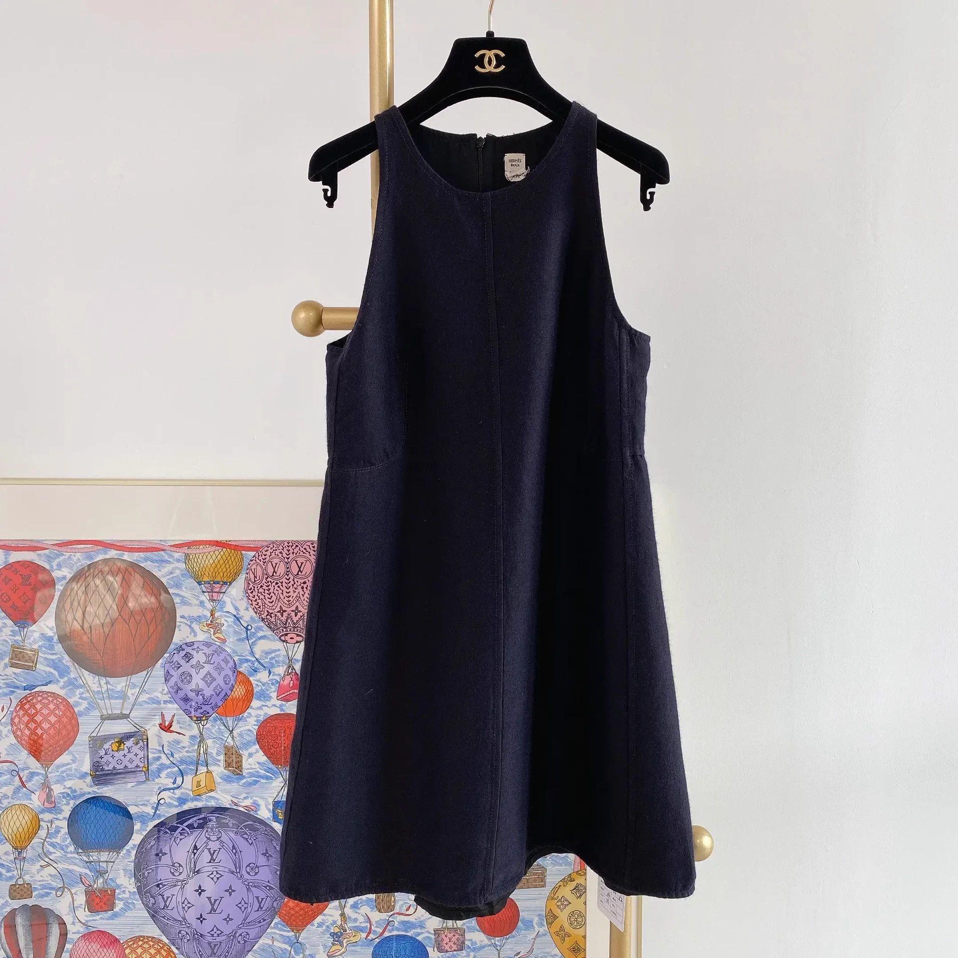 Hermes Hermes pre-owned black wool dress 36 Size XS / US 0-2 / IT 36-38 - 1 Thumbnail