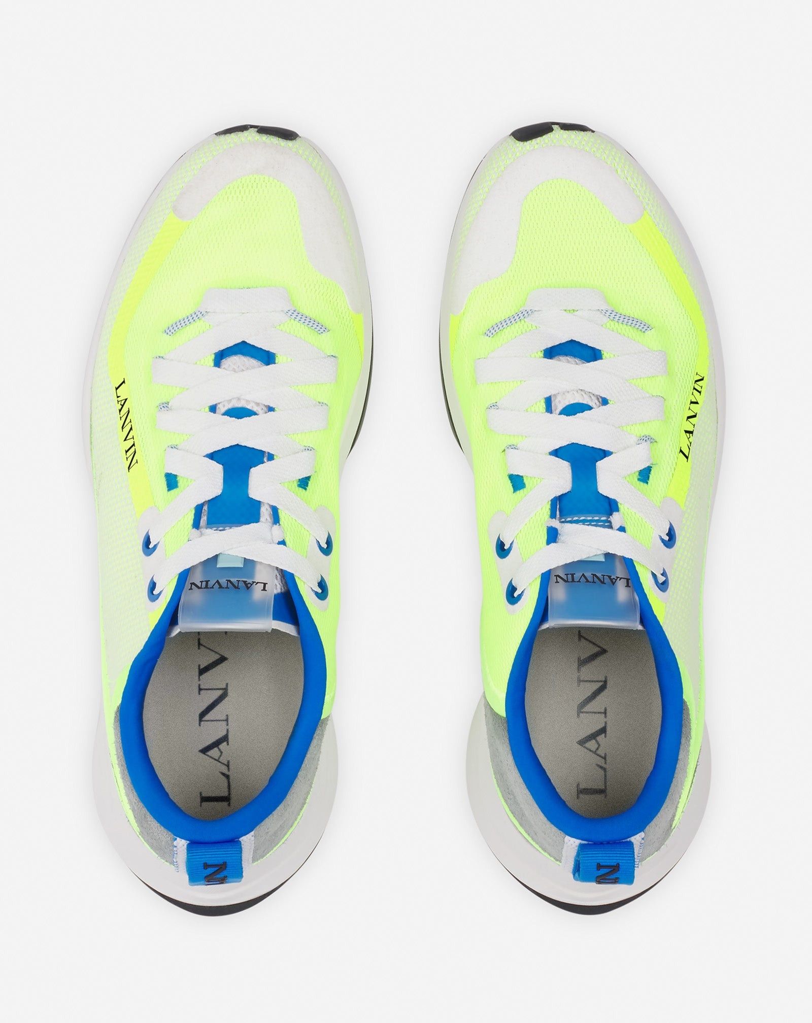 Lanvin o1mle0825 L-I Mesh Sneakers in Multicolor Size US 13 / EU 46 - 3 Thumbnail