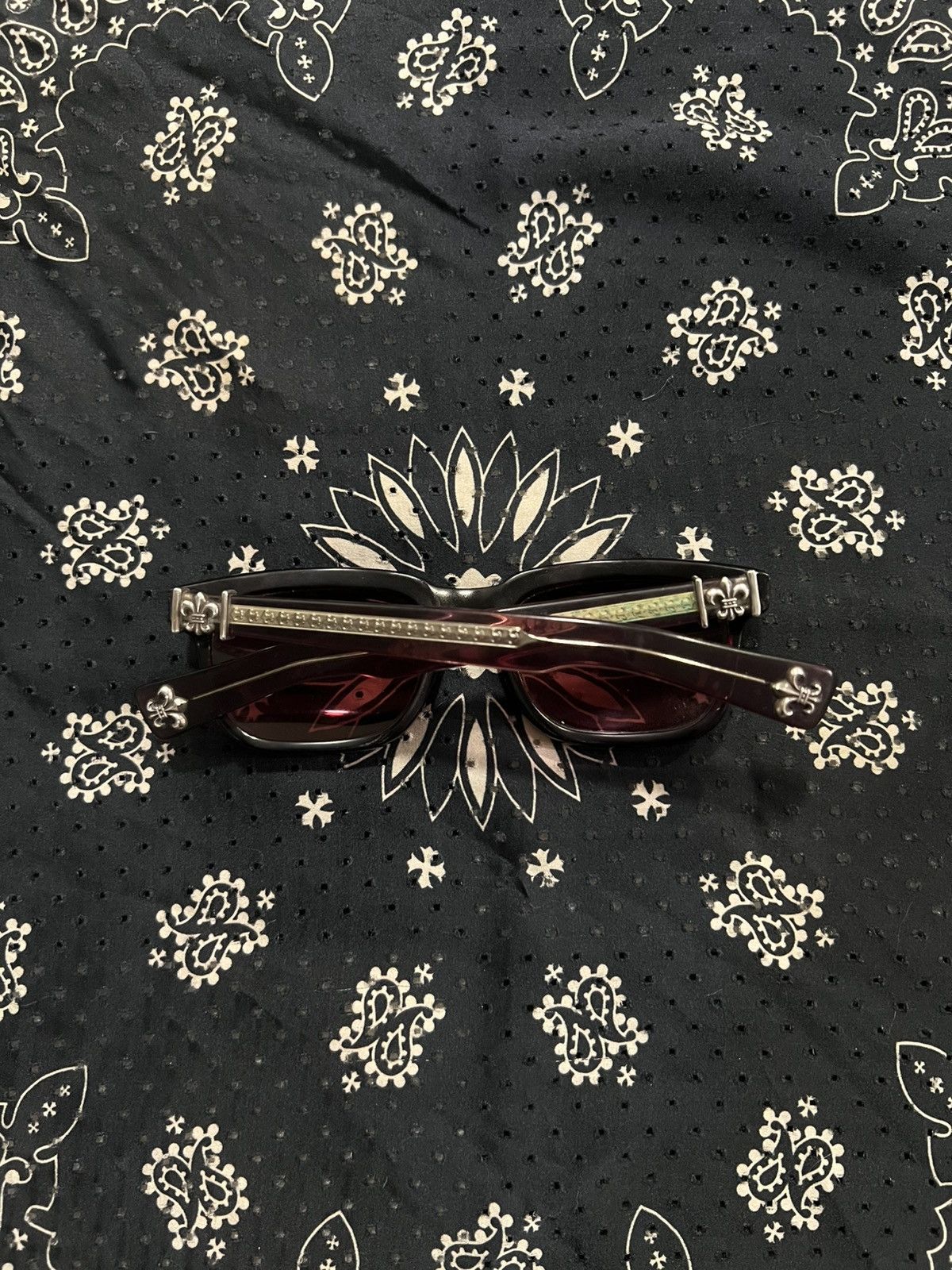 Chrome Hearts Chrome Hearts Rare "See You In Tea" Red Sunglasses Size ONE SIZE - 1 Thumbnail