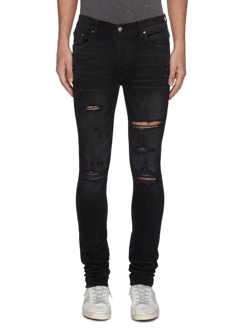 Amiri Amiri thrasher plus jeans Size US 33 - 9 Thumbnail