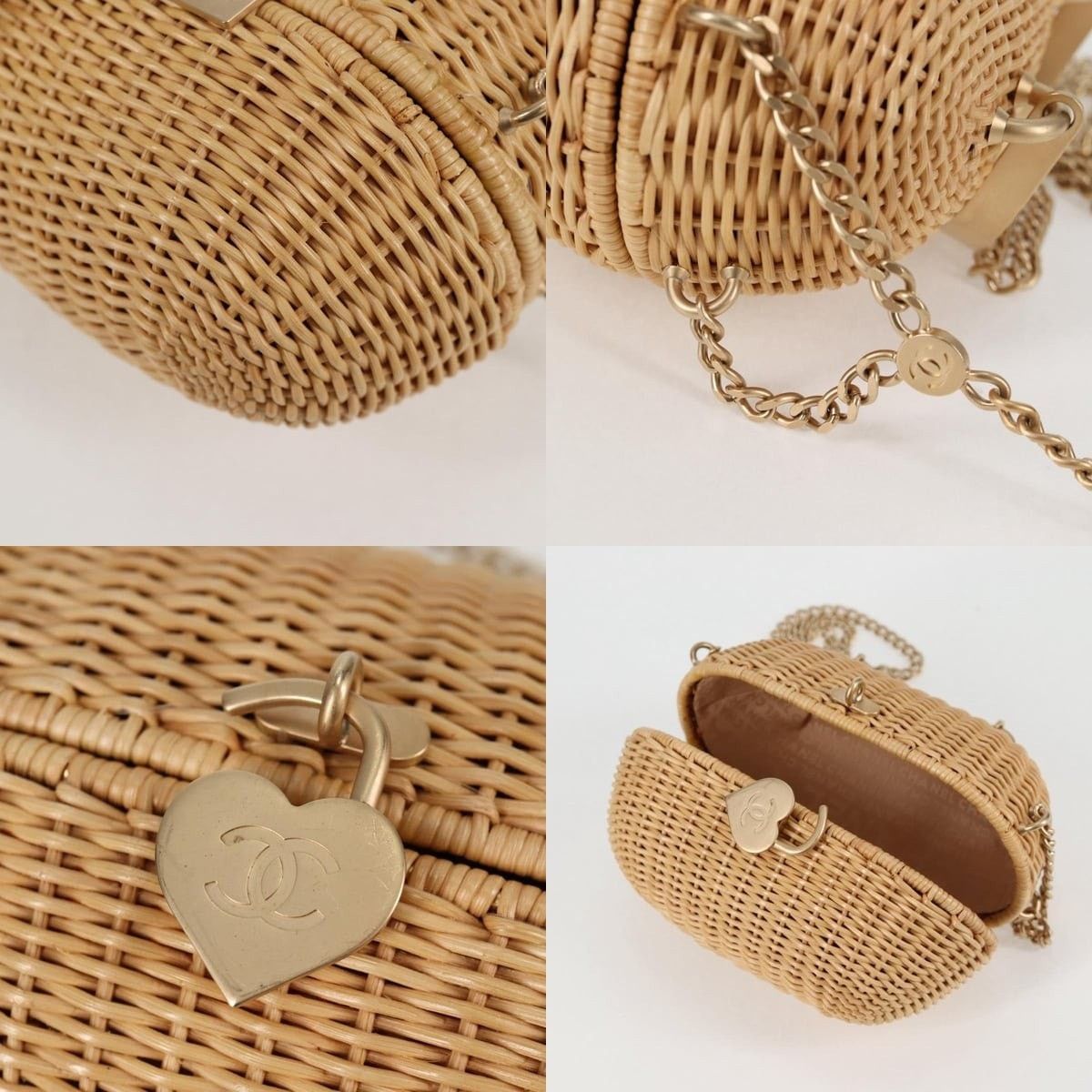 Chanel Chanel Rattan Chain Shoulder Bag Size ONE SIZE - 7 Thumbnail