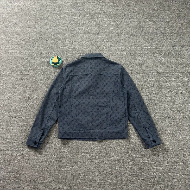 Louis Vuitton Louis Vuitton Blue denim jacket with full print jacket 2502 Size US S / EU 44-46 / 1 - 7 Thumbnail