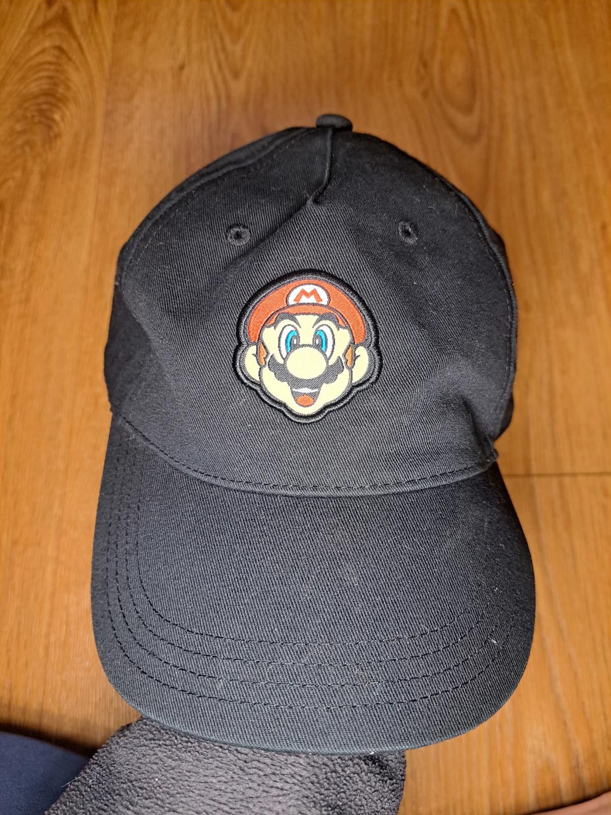 Nintendo Nintendo Super Mario Black Adjustable Snapback Hat Size ONE SIZE - 1 Thumbnail