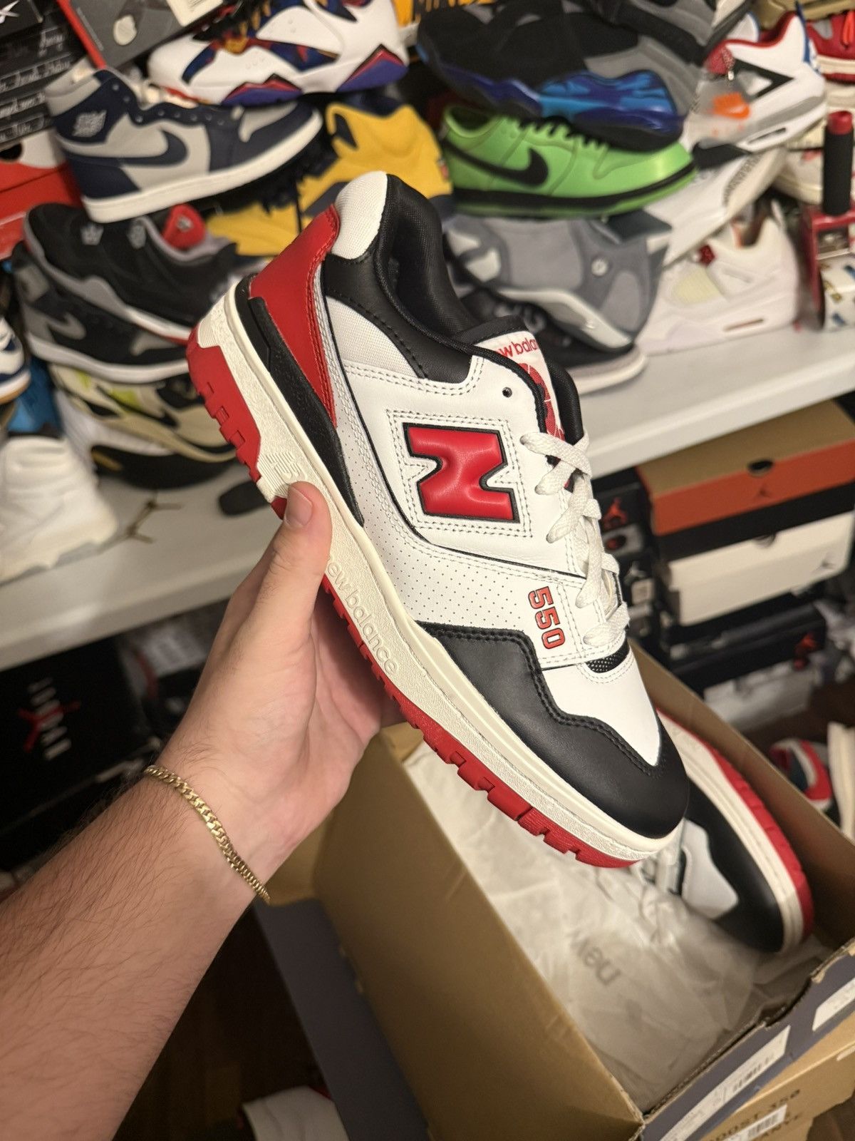 New Balance New balance 550 sz 9.5 Size US 9.5 / EU 42-43 - 1 Thumbnail