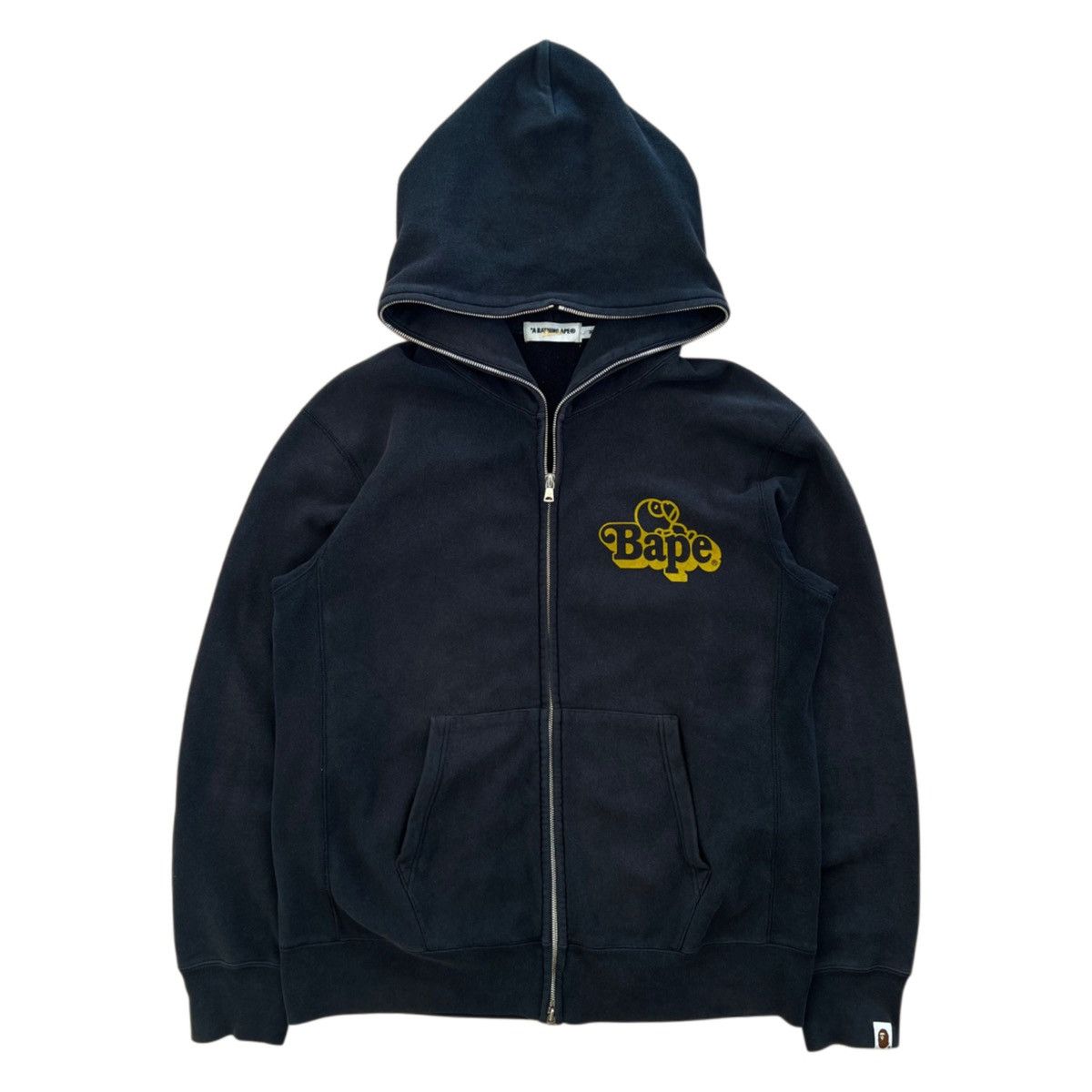 Bape × Lacoste Bape x Lacoste Aligator Full Zip Hoodie black 5