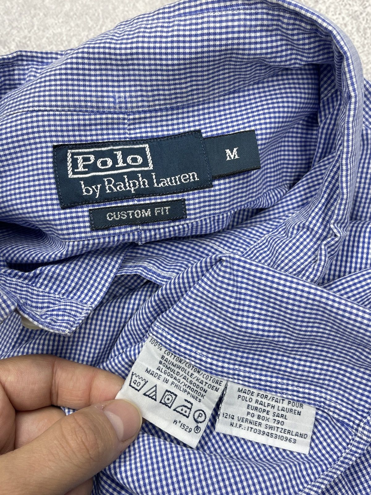 Polo Ralph Lauren Vintage Polo Ralph Lauren Into a cage Shirt Blue Y2K Rugby Size US M / EU 48-50 / 2 - 6 Thumbnail