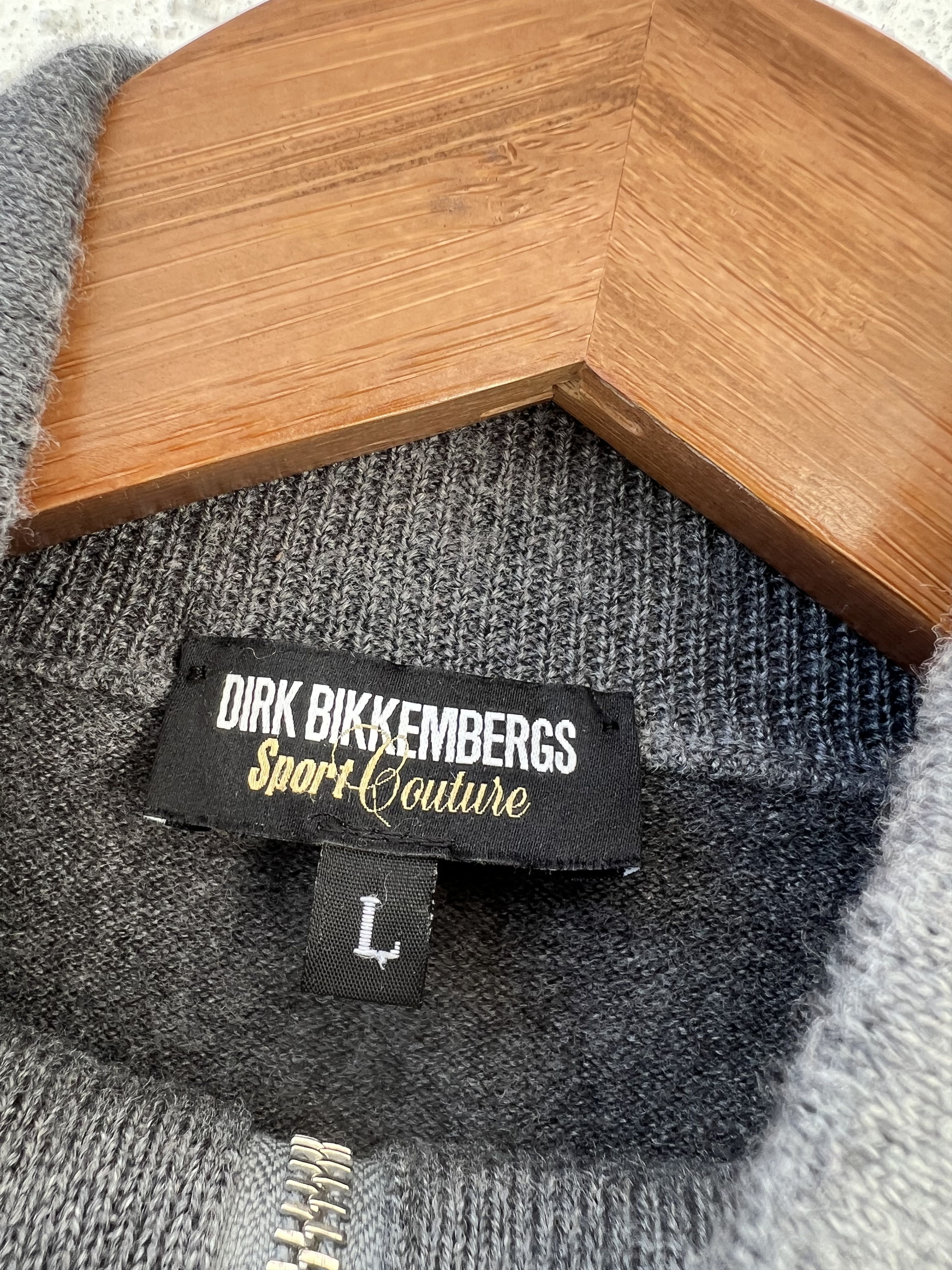 Dirk Bikkembergs Dirk Bikkembergs Zip Sweater L Size US L / EU 52-54 / 3 - 4 Thumbnail