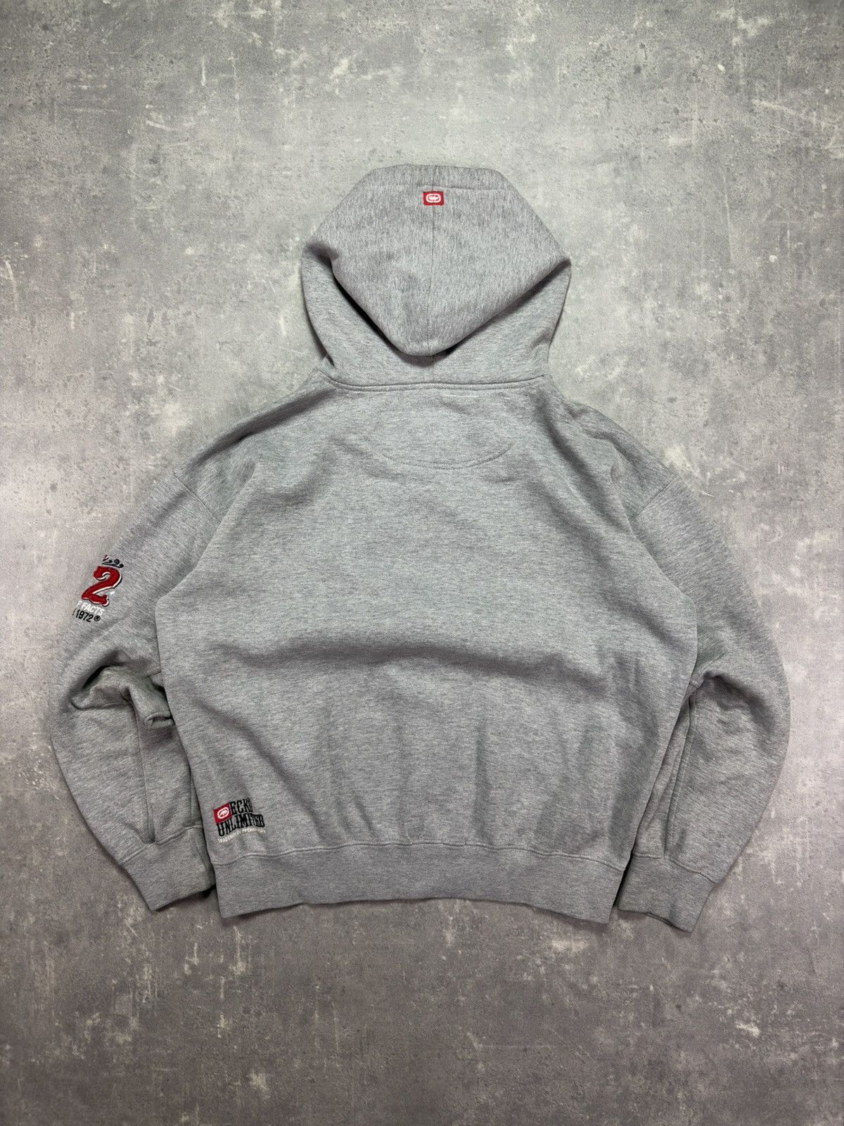 Ecko Unltd. Ecko Unlimited Big Logo Baggy Zip Hoodie L Swag Rap Size US L / EU 52-54 / 3 - 2 Thumbnail