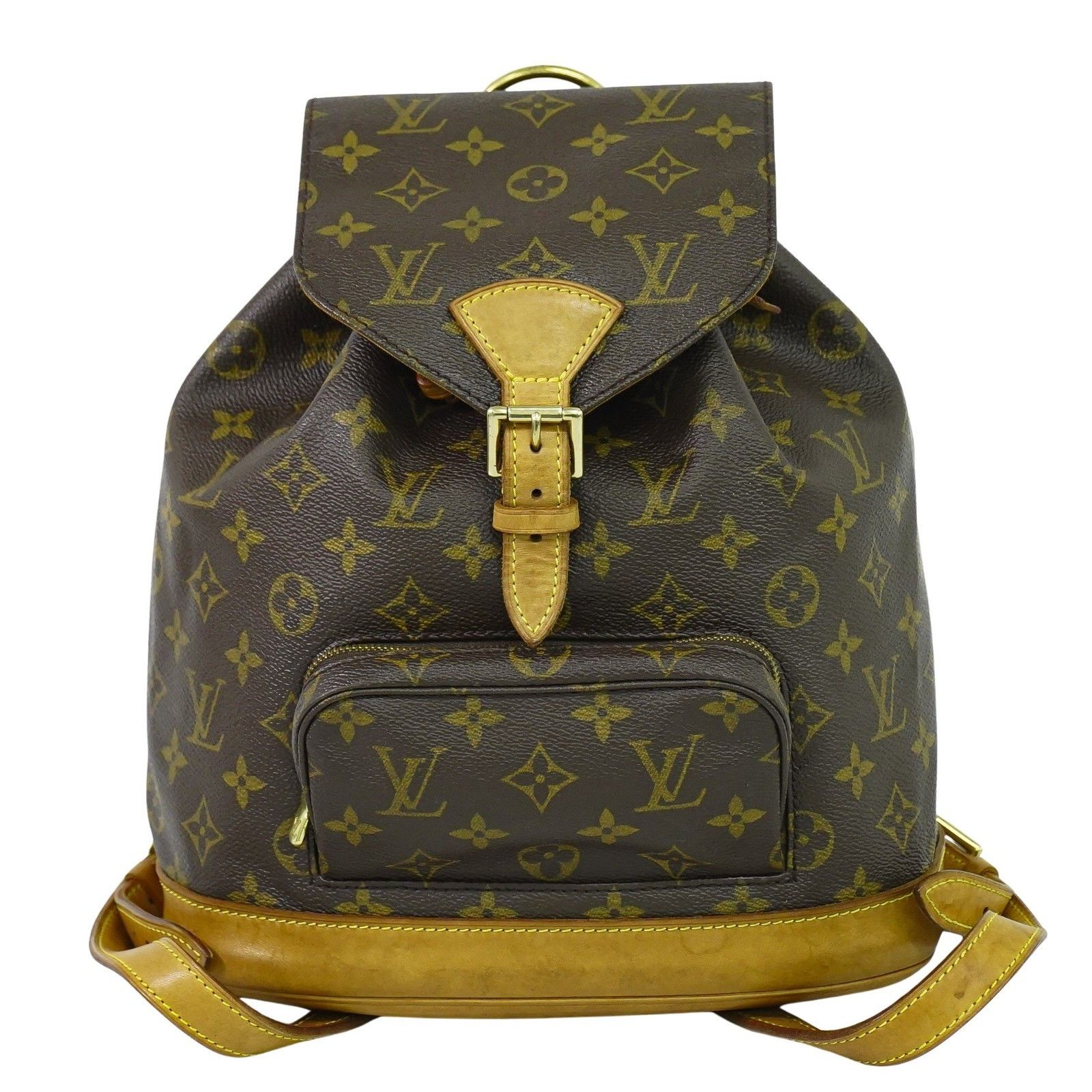 Louis Vuitton Louis Vuitton Vintage Montsouris Backpack Monogram Canvas Size ONE SIZE - 1 Thumbnail
