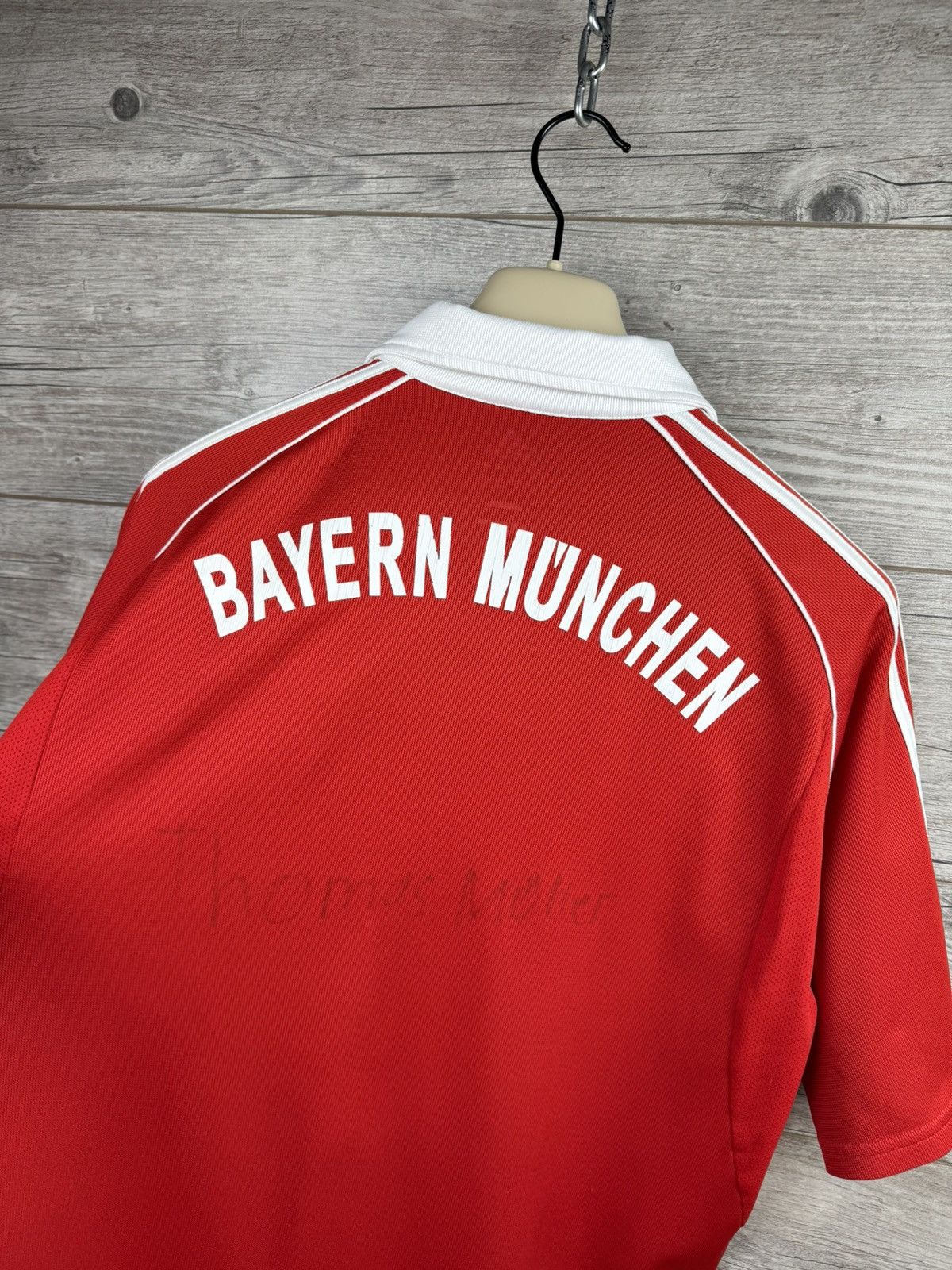 Adidas BAYERN ADIDAS 2006/2007 FOOTBALL HOME JERSEY SIZE L Size US L / EU 52-54 / 3 - 12 Thumbnail