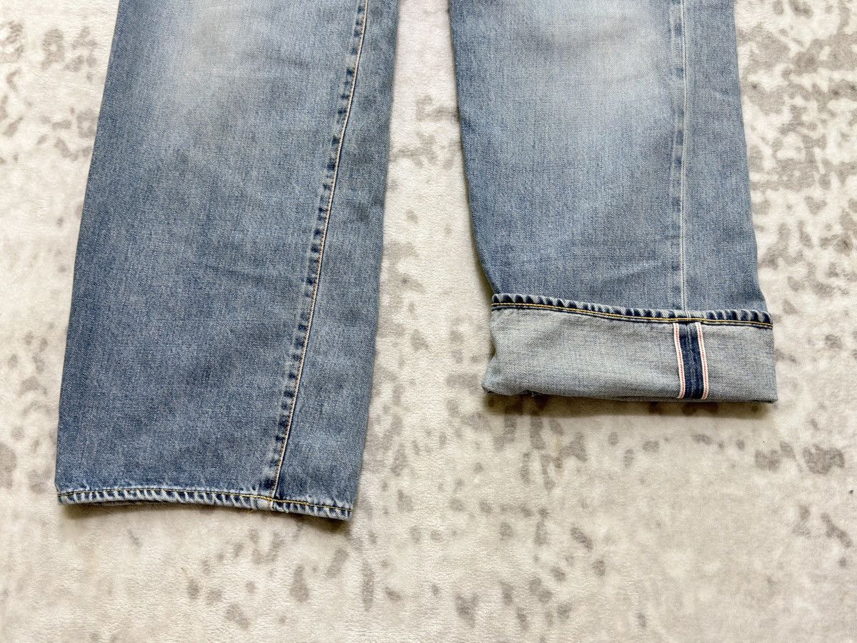 Japanese Brand Vintage Cracker Jack Selvedge Light Washed Denim Jeans Size US 28 / EU 44 - 7 Thumbnail