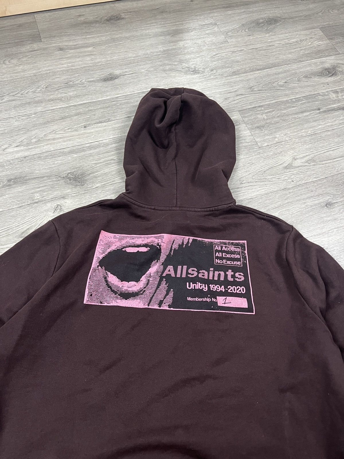 Allsaints Allsaints shout hoodie mens size XS (L) Size US XS / EU 42 / 0 - 4 Thumbnail