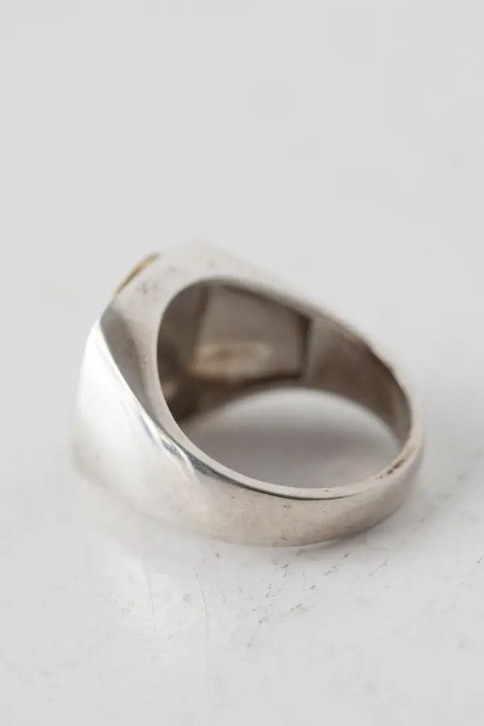 Vintage KFC Colonel Sanders 10k silver ring Size ONE SIZE - 6 Thumbnail