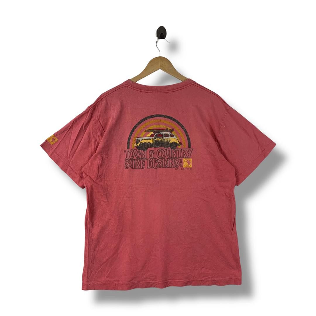 Other Vintage TOWN & COUNTRY big back hit Surfing tee Size US L / EU 52-54 / 3 - 1 Thumbnail