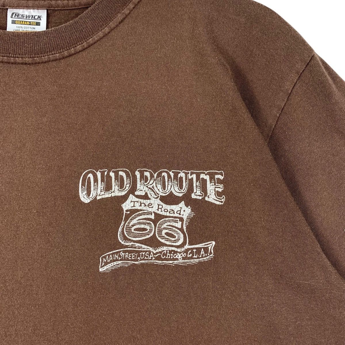Sugar Cane × Toyo Enterprises × Vintage Vintage CHESWICK sugar cane route 66 printed tee Size US L / EU 52-54 / 3 - 9 Thumbnail