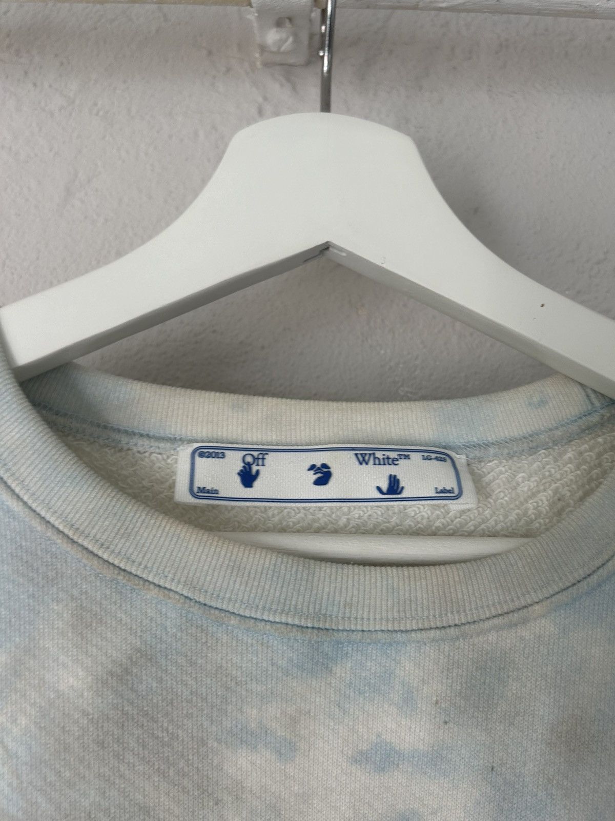 Off-White SS2020 Tie Dye Sweatshirt Size US M / EU 48-50 / 2 - 6 Thumbnail