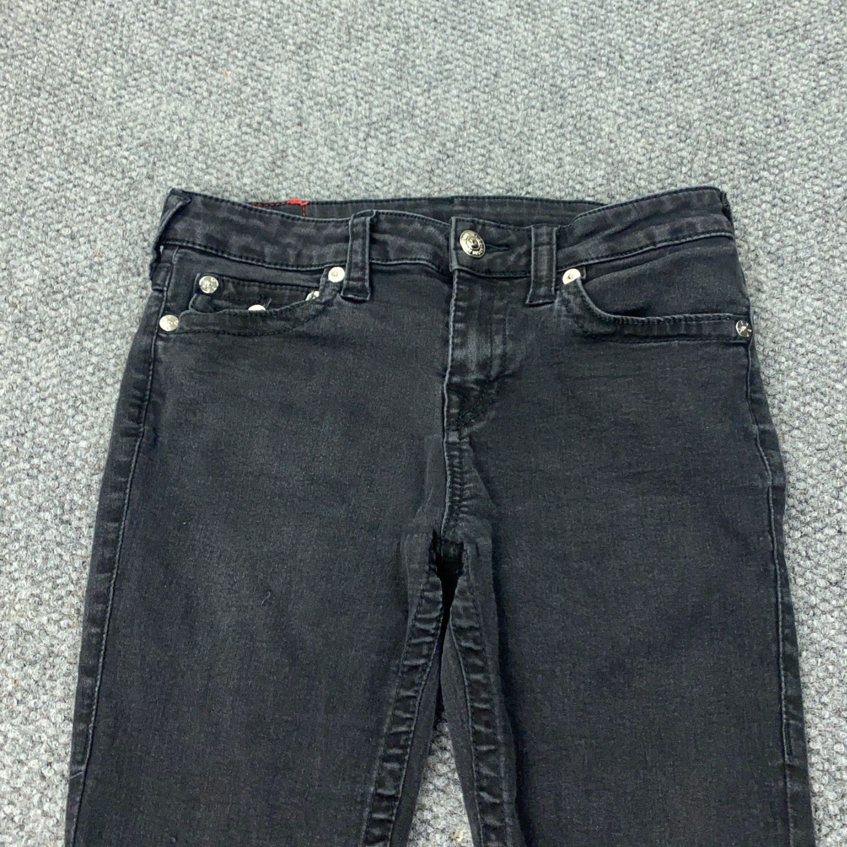 True Religion True Religion Jeans Black Skinny Mid Rise Stretch 30 Womens Adult 30 Regular Denim 5-Pocket Size 30" / US 8 / IT 44 - 2 Thumbnail