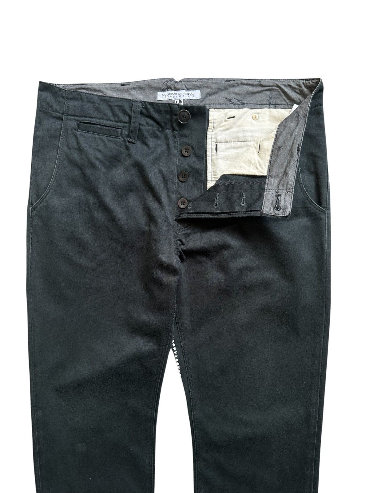Aw09/10 Goodhood X R.Newbold Chino Pants in Blue, Men's (Size 33) — image 6 of 6