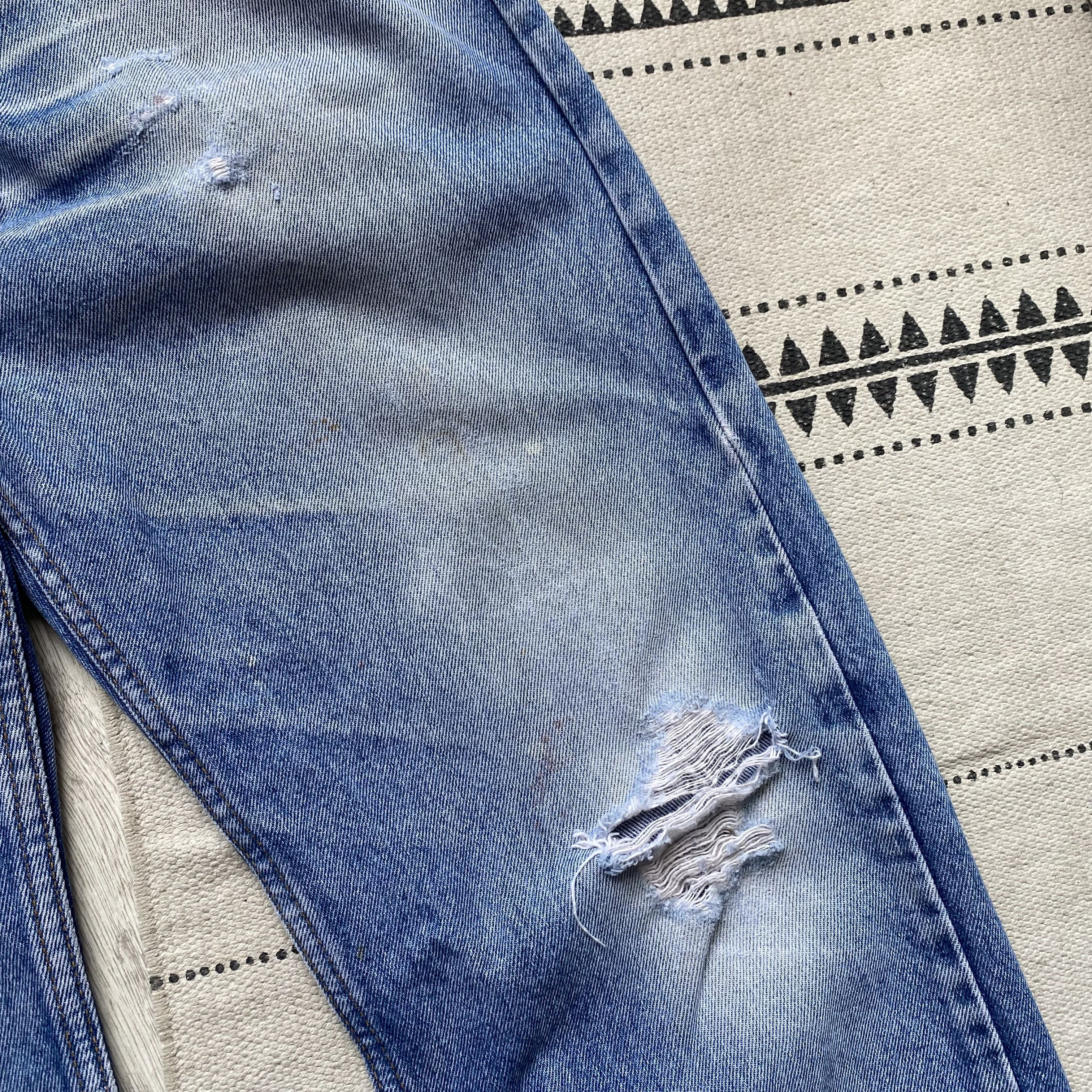 Levi's Vintage Clothing 👖Vintage 90's Distressed Levis jeans 505 Denim pants Y2K Size US 32 / EU 48 - 7 Thumbnail