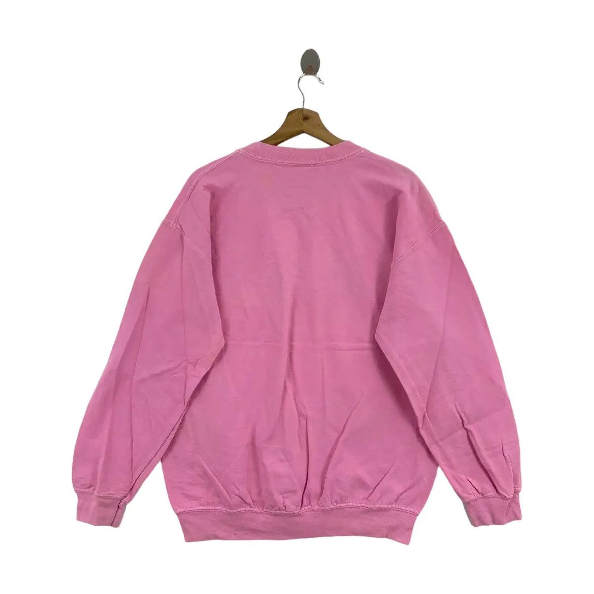 Playboy Vtg PLAYBOY 2006 Rabbit Head Bunny Pink Sweatshirt Pullover Size XL / US 12-14 / IT 48-50 - 3 Thumbnail