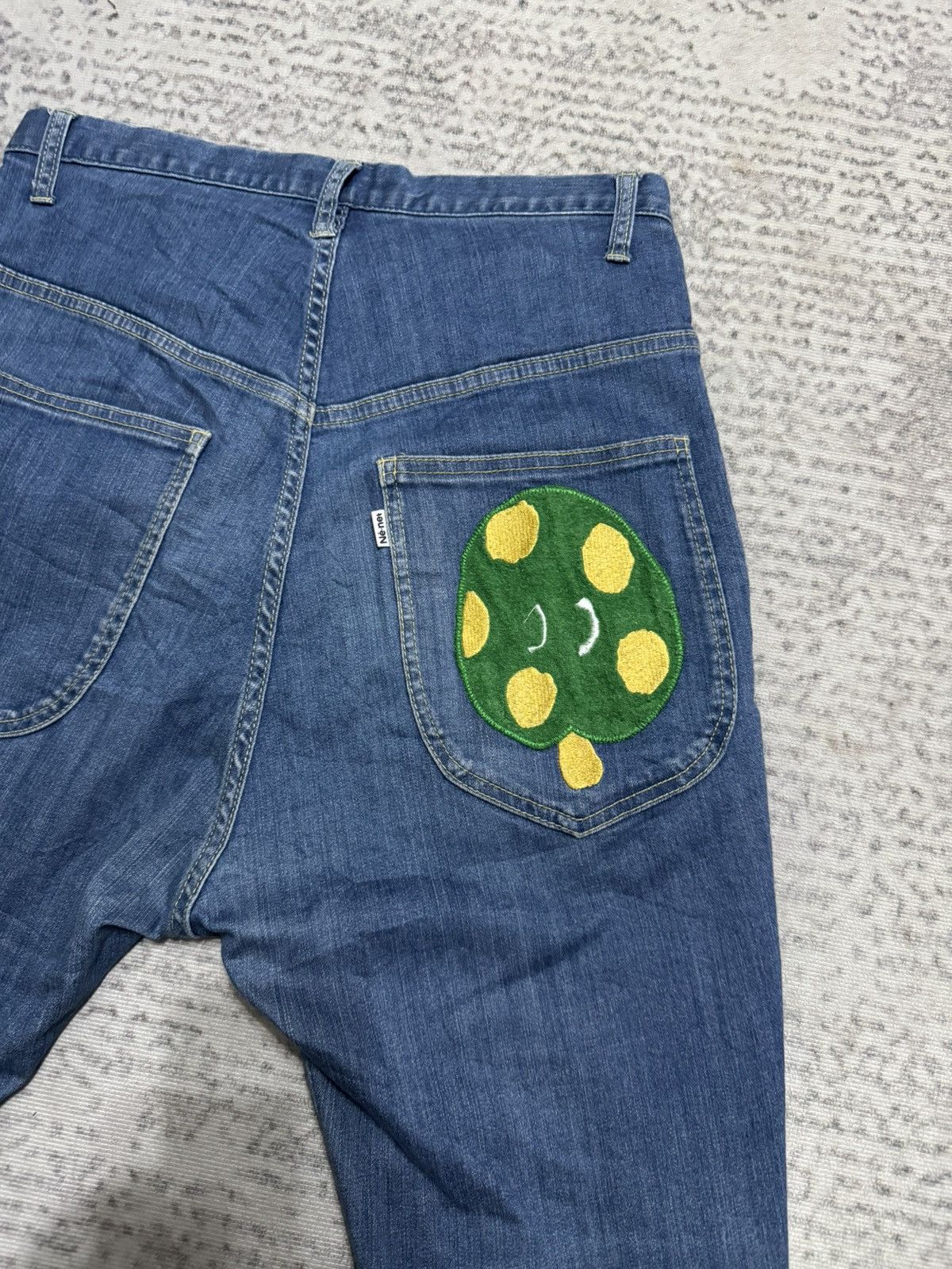 Ne-Net NE-NET ISSEY MIYAKE Dropcrotch Denim Jeans W30 Size US 30 / EU 46 - 4 Thumbnail