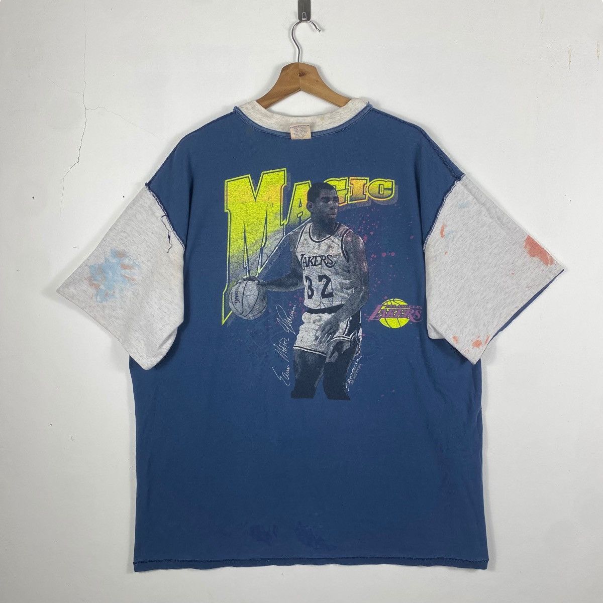 NBA × Starter × Vintage Vintage 90's STARTER SPORTSWEAR Reversible Nba Distressed Size US XL / EU 56 / 4 - 8 Thumbnail