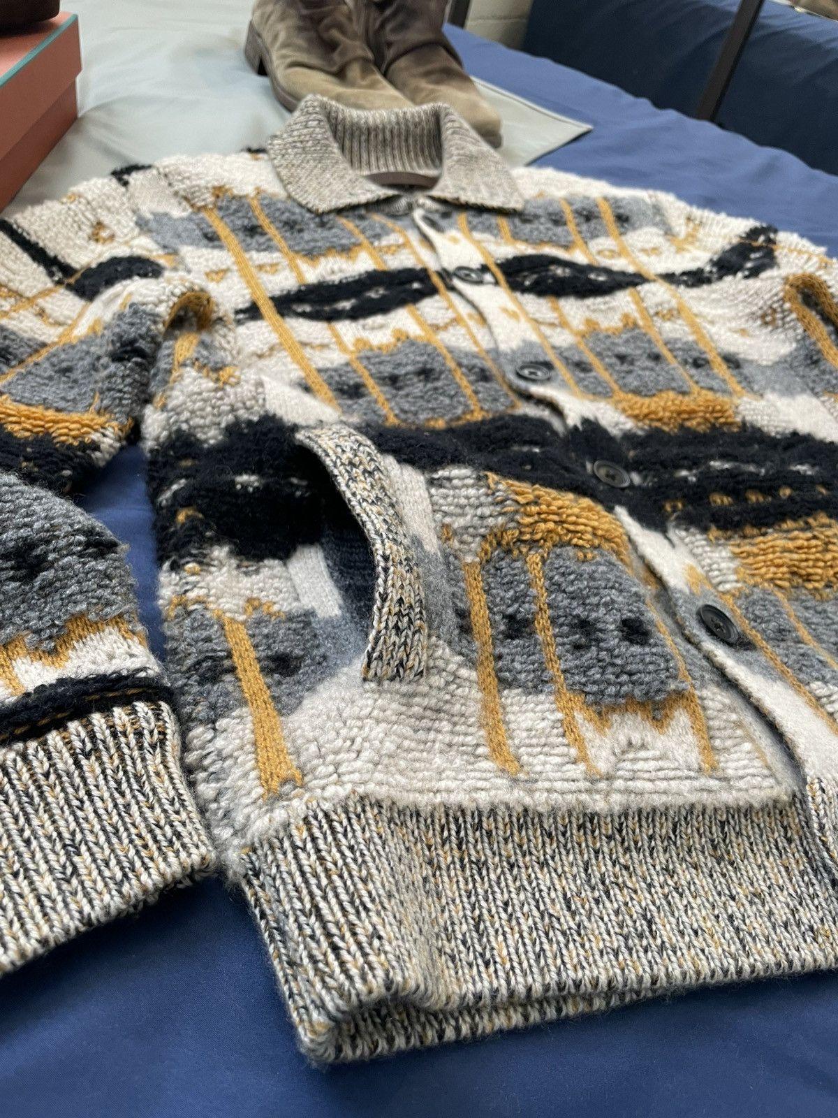 John Varvatos John Varvatos Alpine Cashmere Wool Sweater XS Size US XS / EU 42 / 0 - 12 Thumbnail