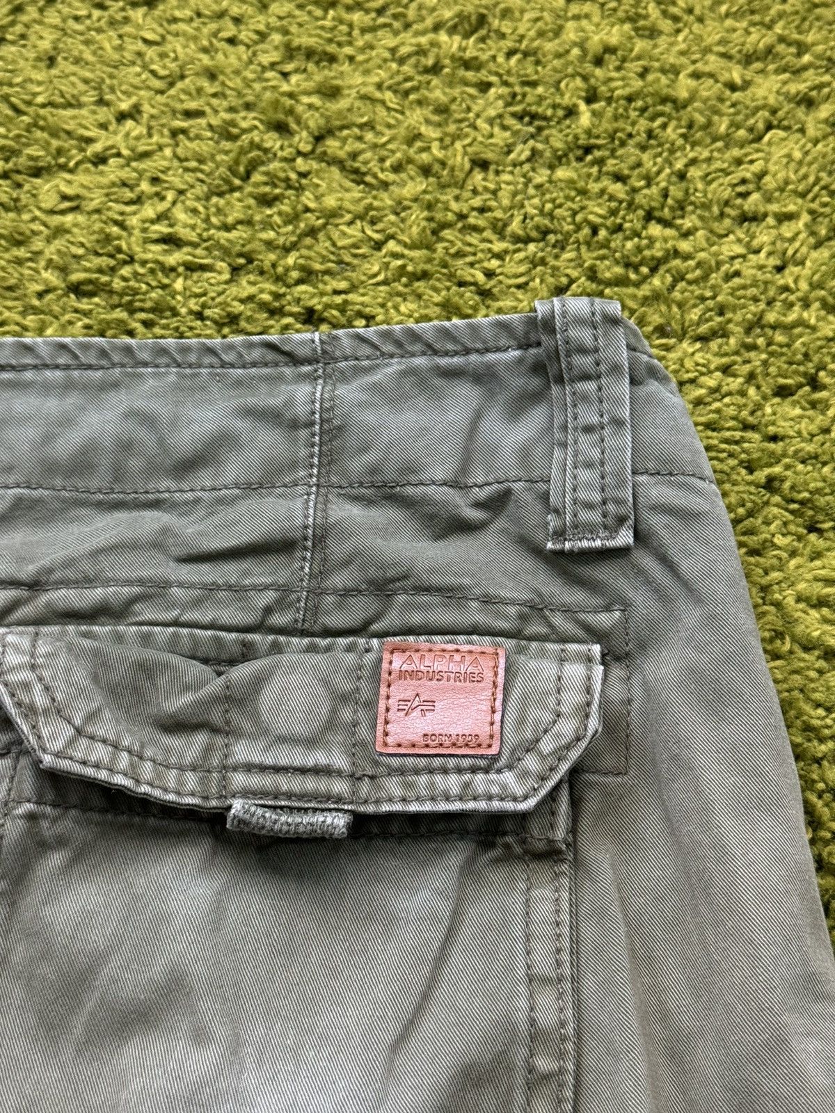 Alpha Industries × Vintage Alpha Industries 2000s vintage military army cargo pants Size US 32 / EU 48 - 13 Thumbnail
