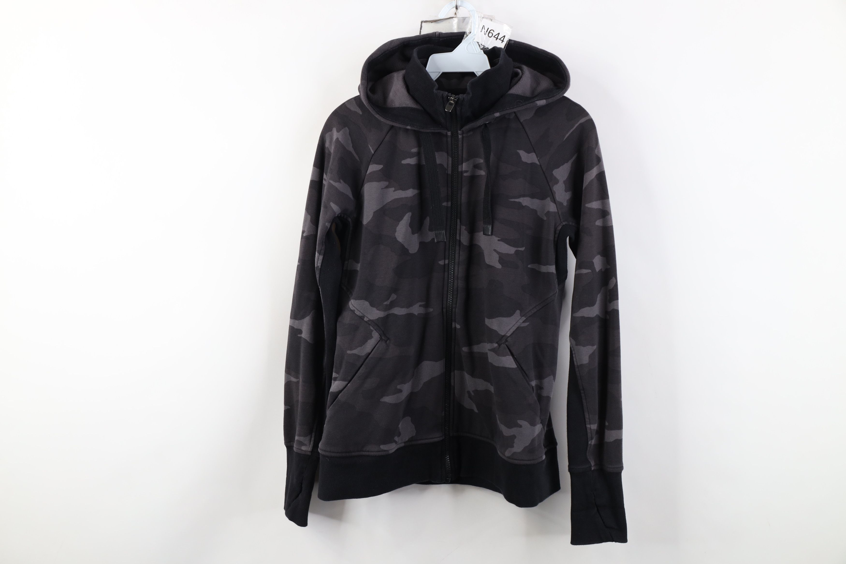 Athleta Athleta Heavyweight Camouflage Full Zip Hoodie Sweatshirt Size S / US 4 / IT 40 - 1 Thumbnail