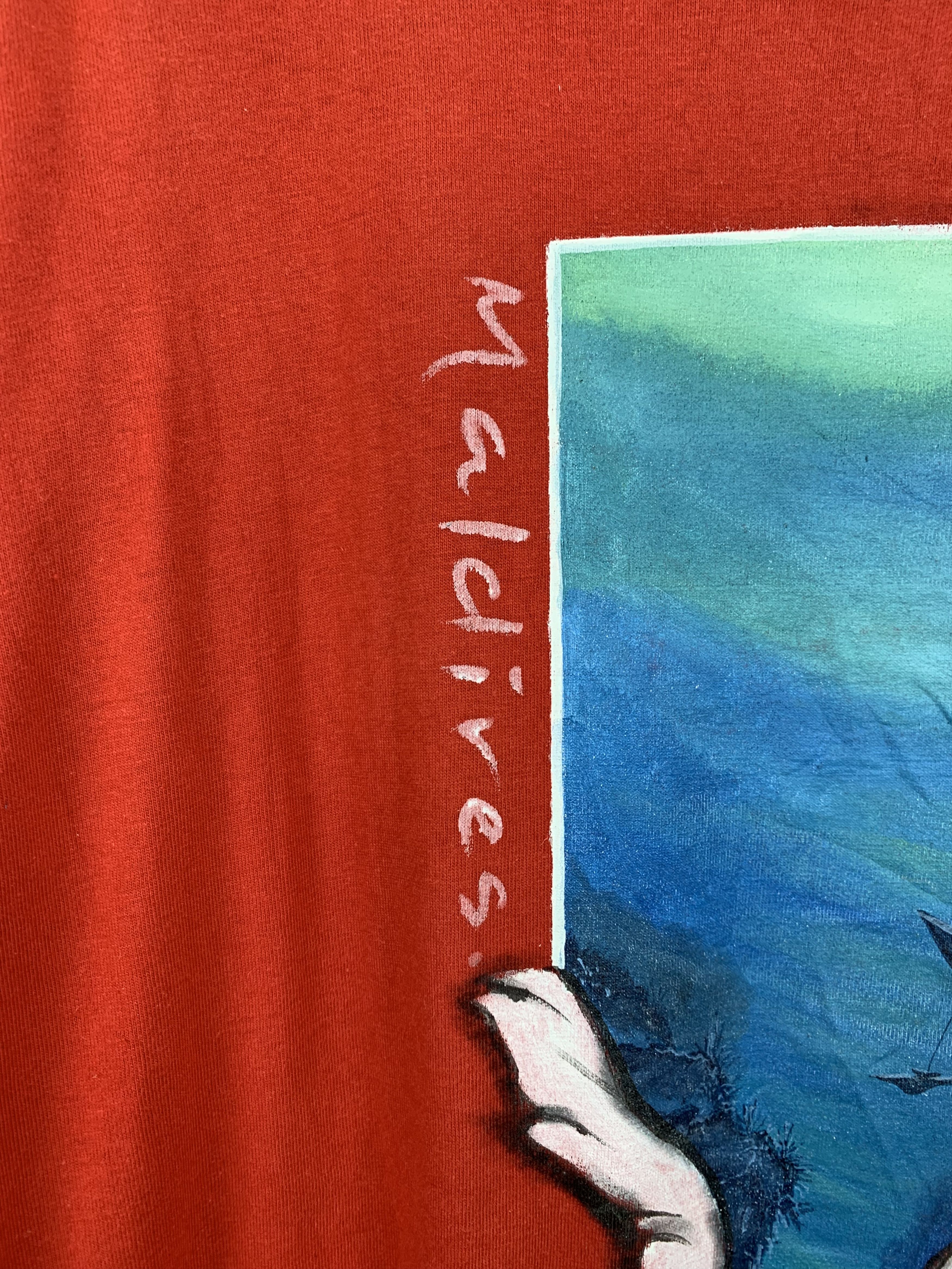 NFL Vintage 90s NFLP Maldives T Shirt TA0262 Size US XL / EU 56 / 4 - 8 Thumbnail