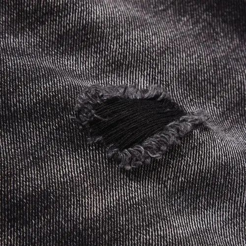 VIBE Distressed Flare Stacked Denim Jeans Size US 30 / EU 46 - 6 Thumbnail