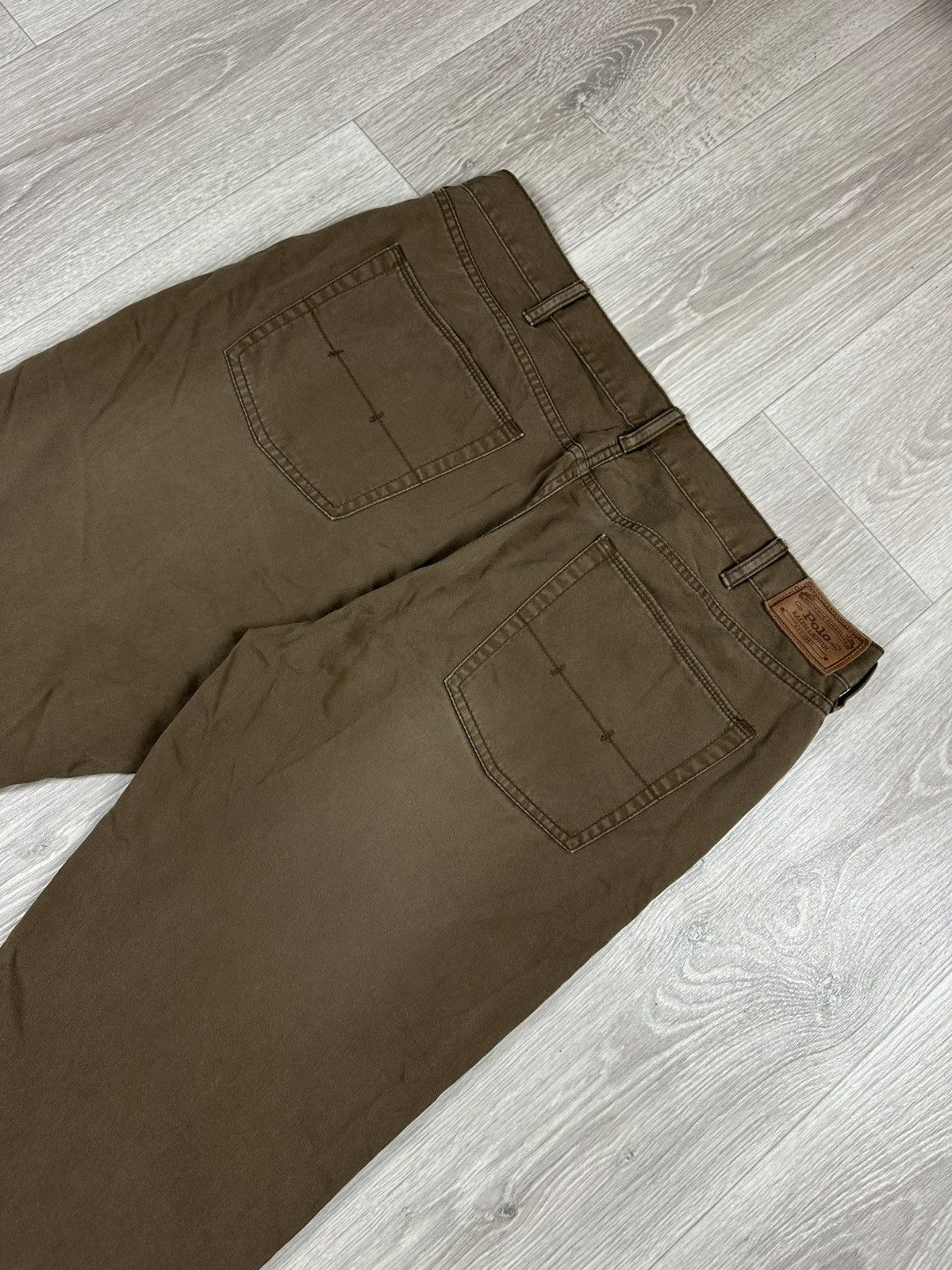 Polo Ralph Lauren × Vintage Vintage Polo Ralph Lauren Brown Denim Jeans Pants Size 38 Size US 38 / EU 54 - 8 Thumbnail