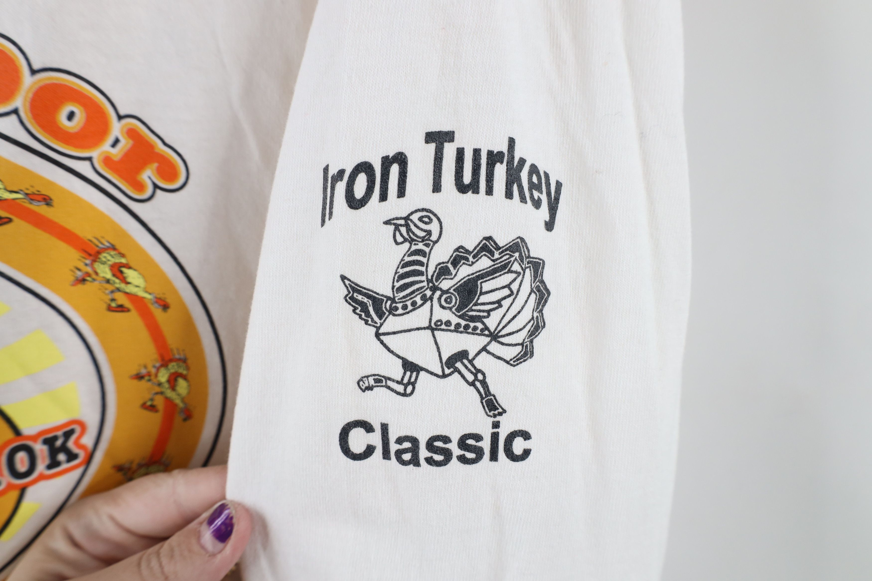 Adidas Vintage Y2K Adidas Turkey Trot Road Race Long Sleeve T-Shirt Size US L / EU 52-54 / 3 - 4 Thumbnail