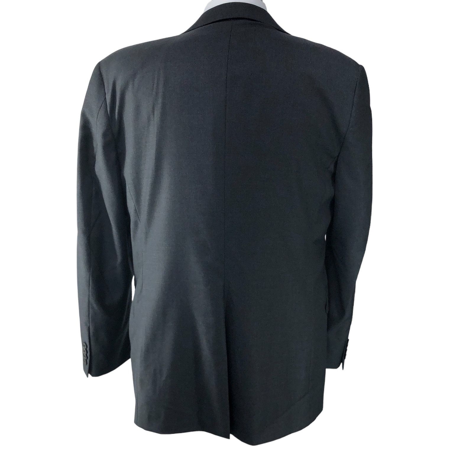 Hickey Freeman Hickey Freeman Mens 42R Sport Coat Legacy Fit Gray 2 Button Size 42R - 10 Thumbnail