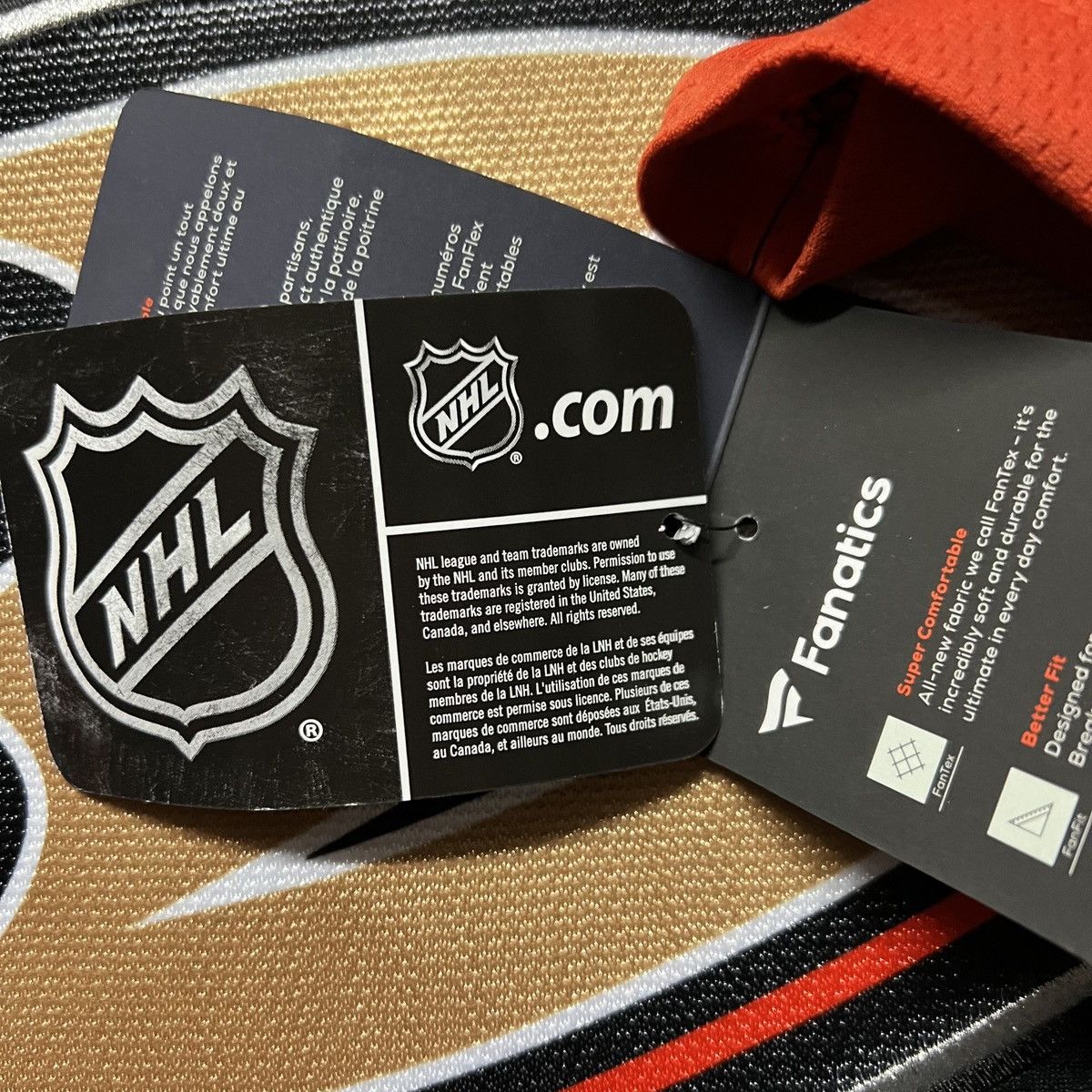 NHL 2018 NHL A. Ducks JAKOB SILFVERBERG #33 Hockey Jersey Size US M / EU 48-50 / 2 - 12 Thumbnail