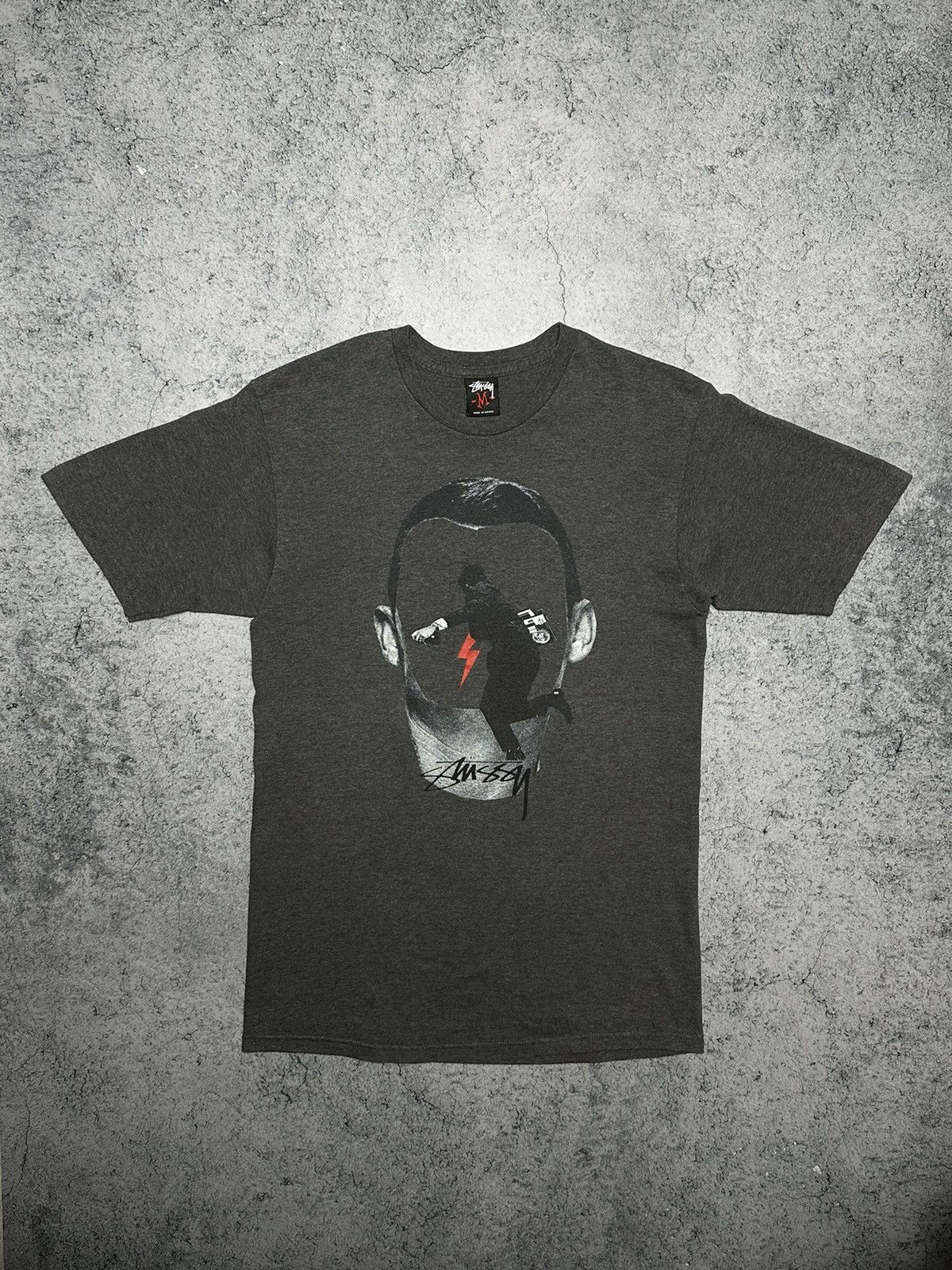 Stussy Vintage 2000s Stussy Head Tee Size US M / EU 48-50 / 2 - 2 Thumbnail