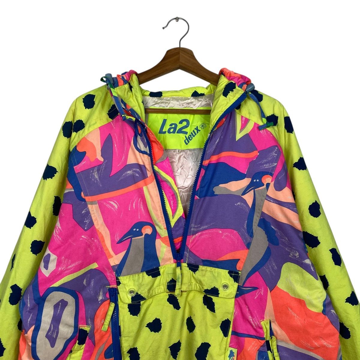 Other La2 Deux anorak pullover hoodie multicolor Size US L / EU 52-54 / 3 - 11 Thumbnail