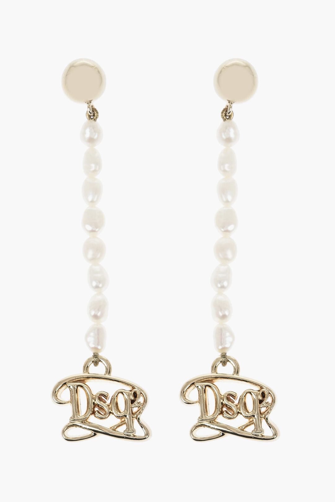 Dsquared2 Beaded Drop Earrings Size ONE SIZE - 1 Thumbnail