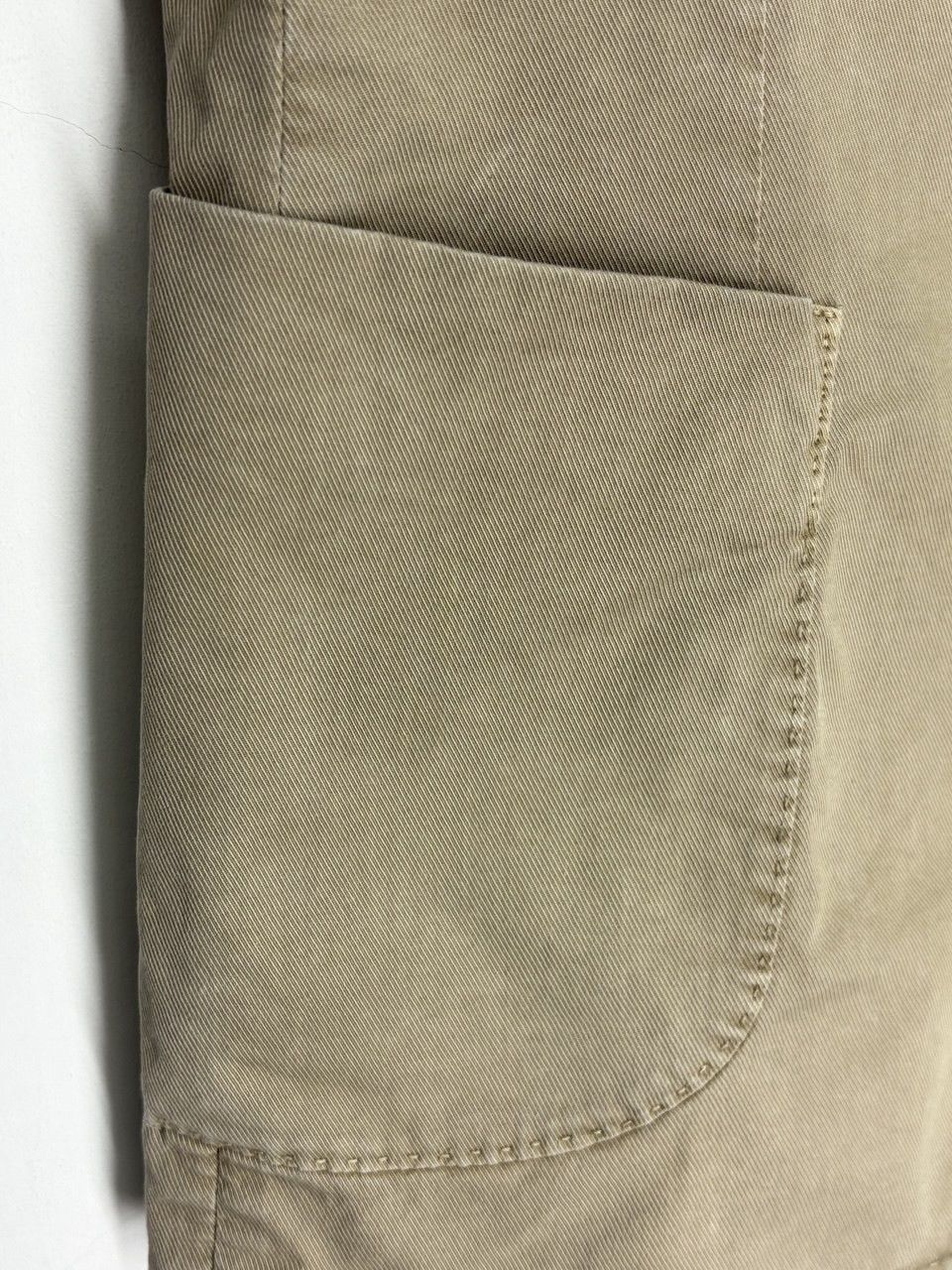 Boglioli Boglioli Washed Beige Blazer Jacket Size 46S - 9 Thumbnail