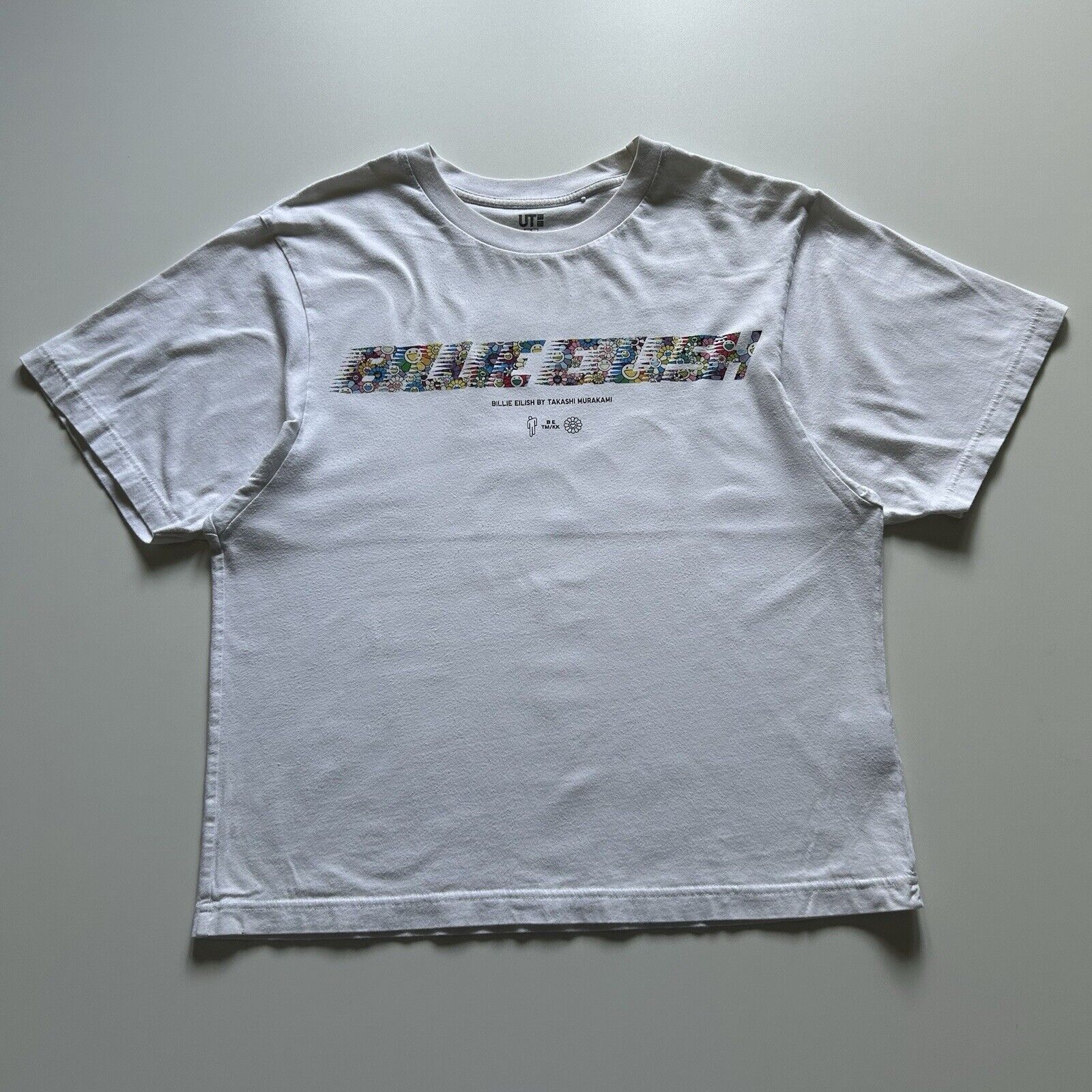 Billie Eilish　gameＴシャツ　Ｌサイズ　新品未着用 Billie Eilish T Shirt Neon Logo Billie Official Unisex Blue