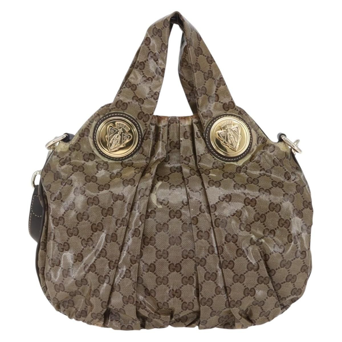 Gucci Gucci Hysteria Convertible Top Handle GG Coated Canvas Size ONE SIZE - 1 Thumbnail