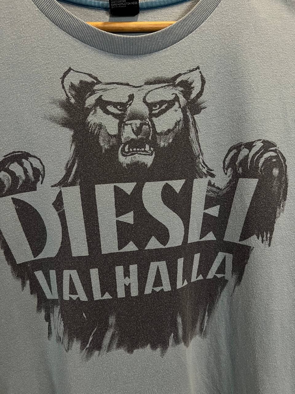 Designer Diesel Valhalla designer vintage single stitch tee Size US M / EU 48-50 / 2 - 3 Thumbnail