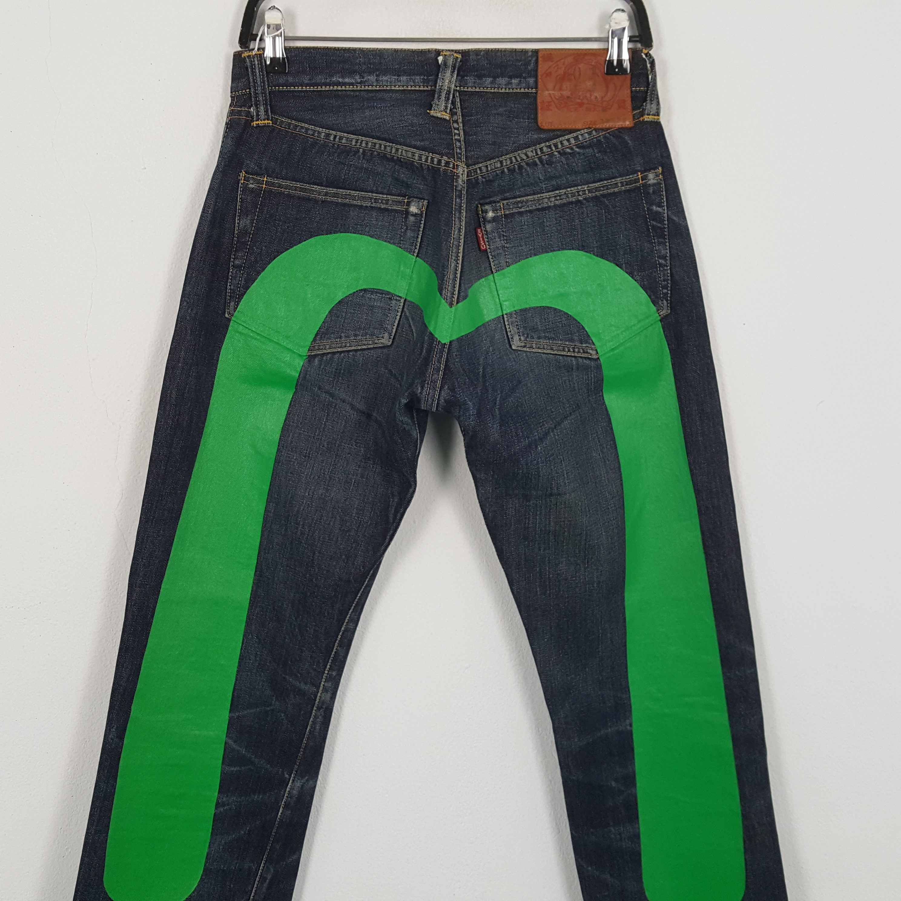 Evisu × Japanese Brand × Vintage EVISU Jeans Japanese Brand Streetwear Custom Daicock Style Size US 29 - 2 Thumbnail