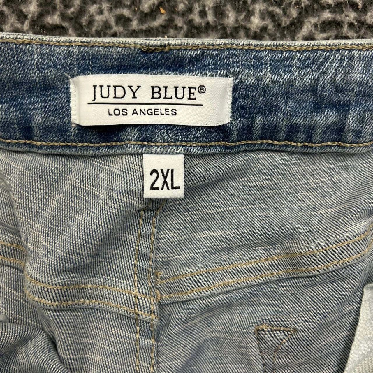 Judy Blue Judy Blue Jeans Shorts Women Denim Faded Pockets 2XL 34 Size 34" / US 12 / IT 48 - 3 Thumbnail