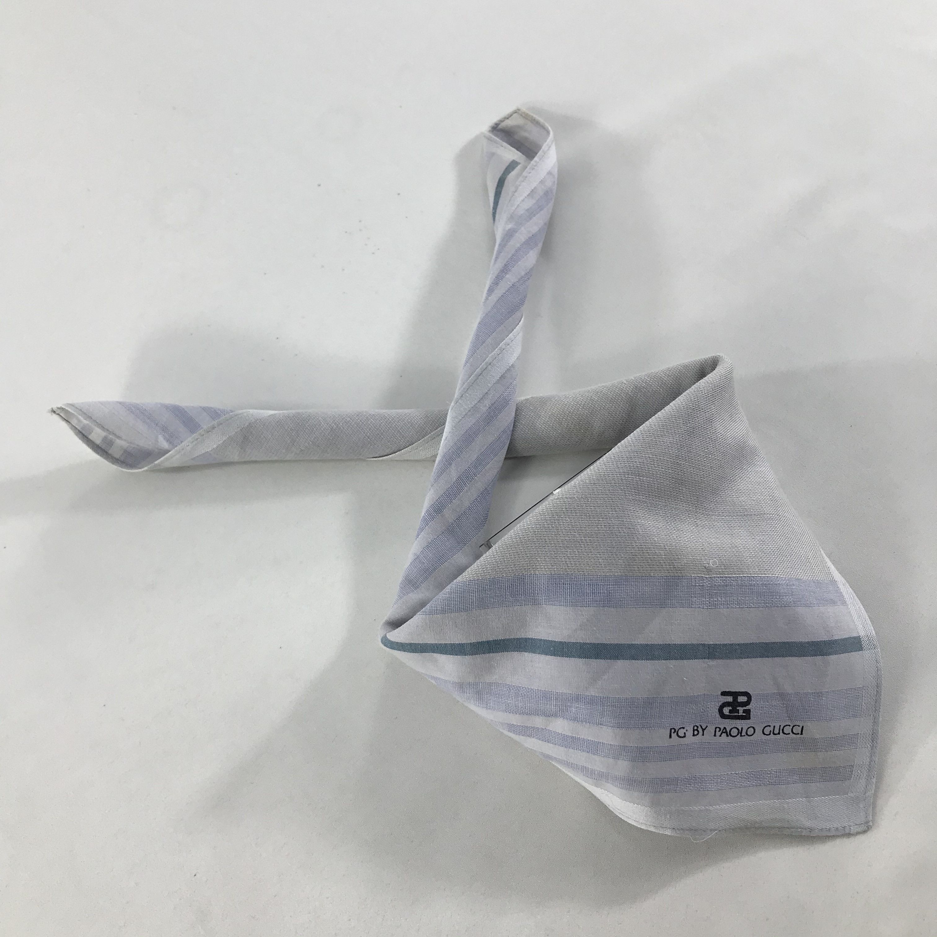 Paolo Gucci × Vintage Paolo Gucci Bandana / Handkerchief / Neckerchief - S1741 Size ONE SIZE - 4 Thumbnail